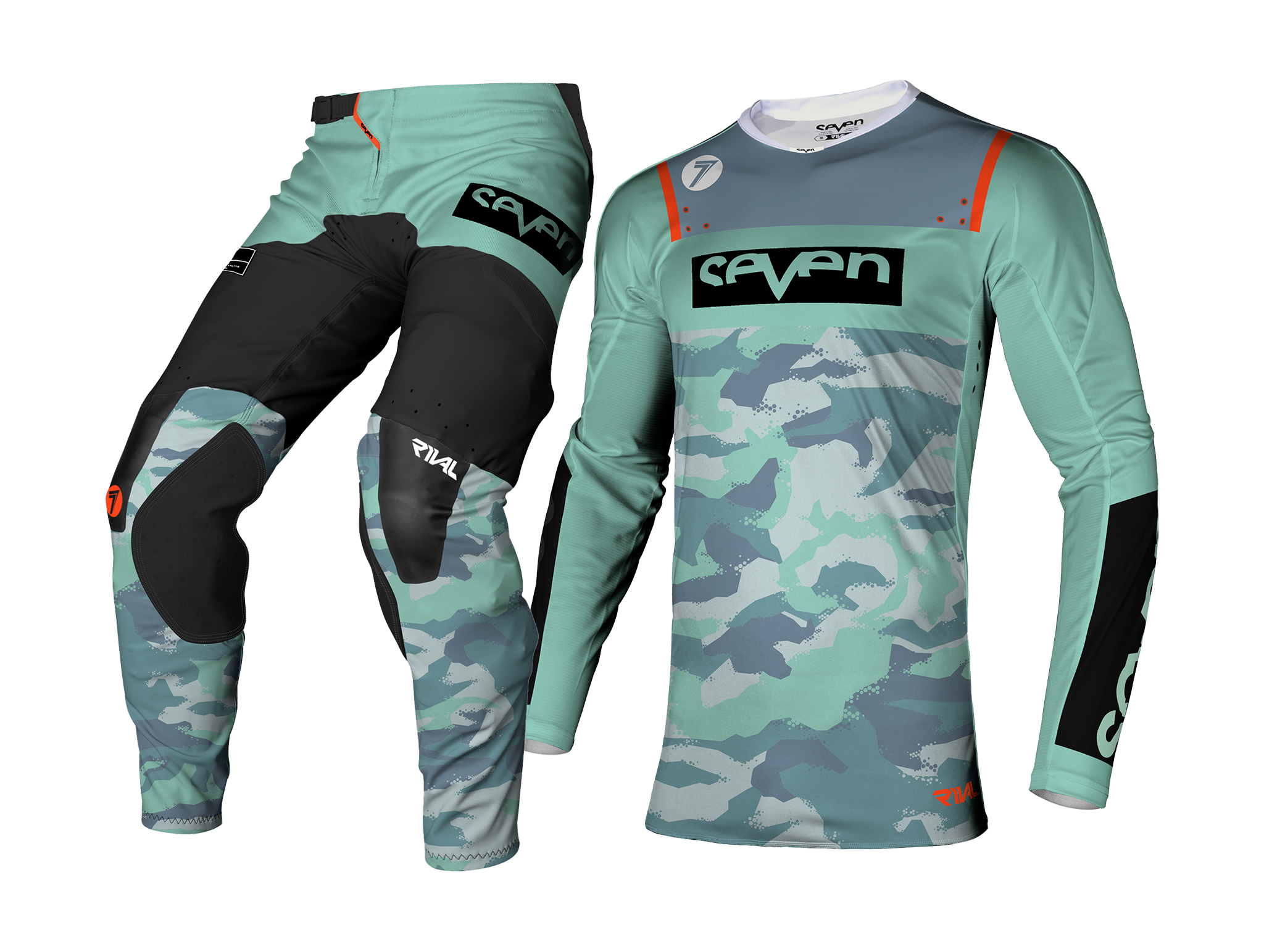 Seven Crosskleding Rival Barrack - Mint