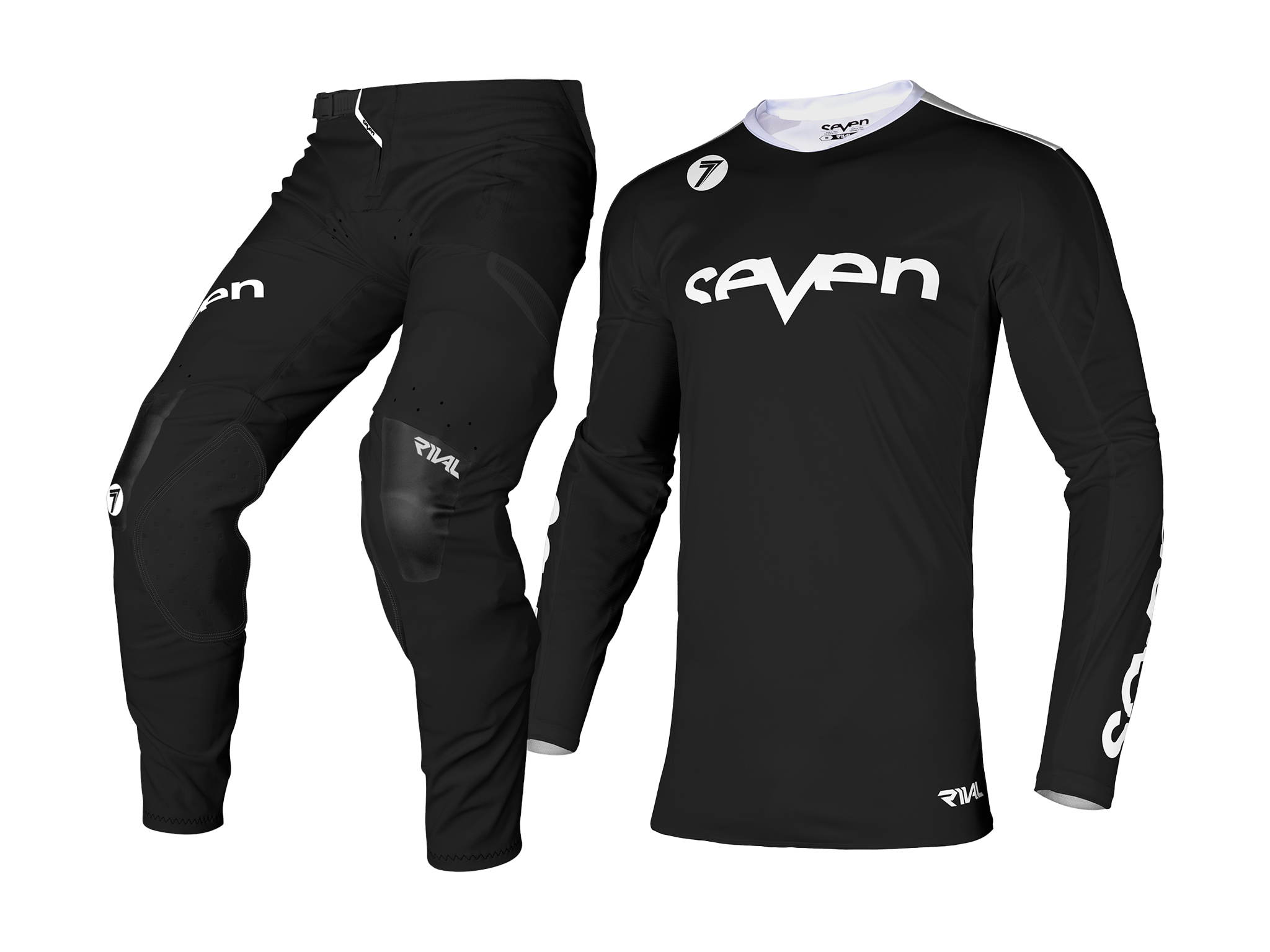 Seven Crosskleding Rival Staple - Zwart