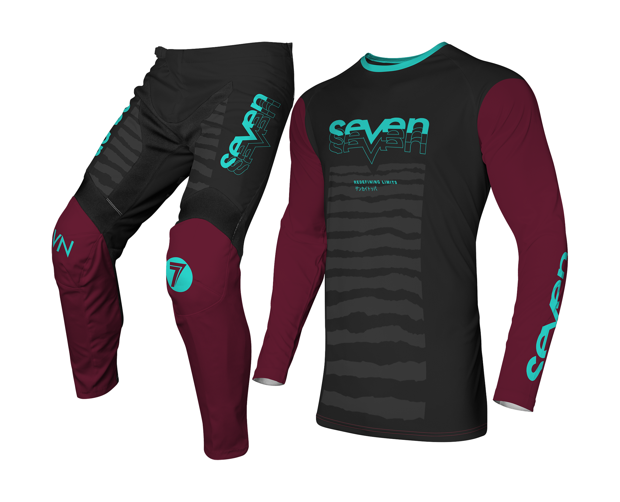 Seven Crosskleding Vox Surge - Zwart