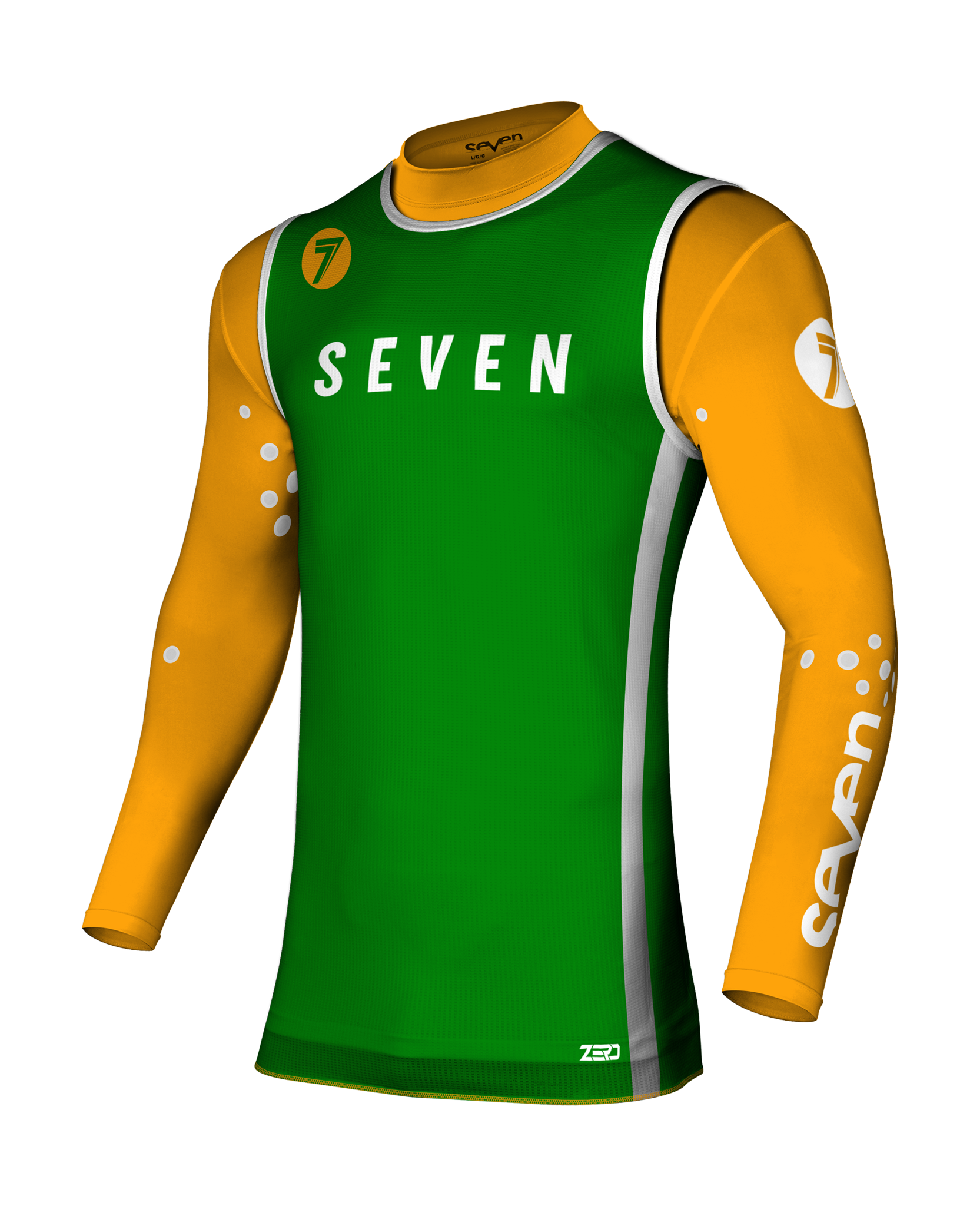 Seven Crosskleding Zero Institution - Emerald