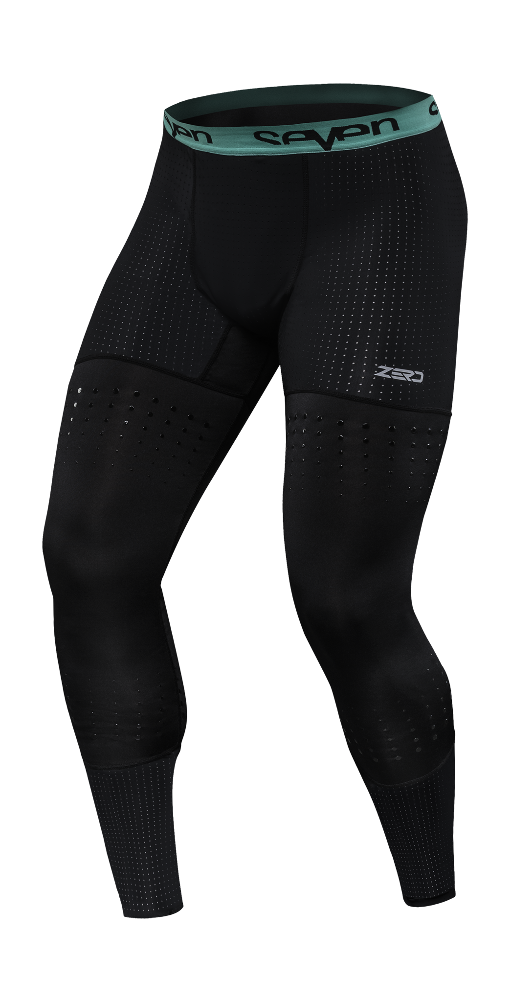 Seven Kinder Beschermingsbroek Lang Zero Compression - Zwart