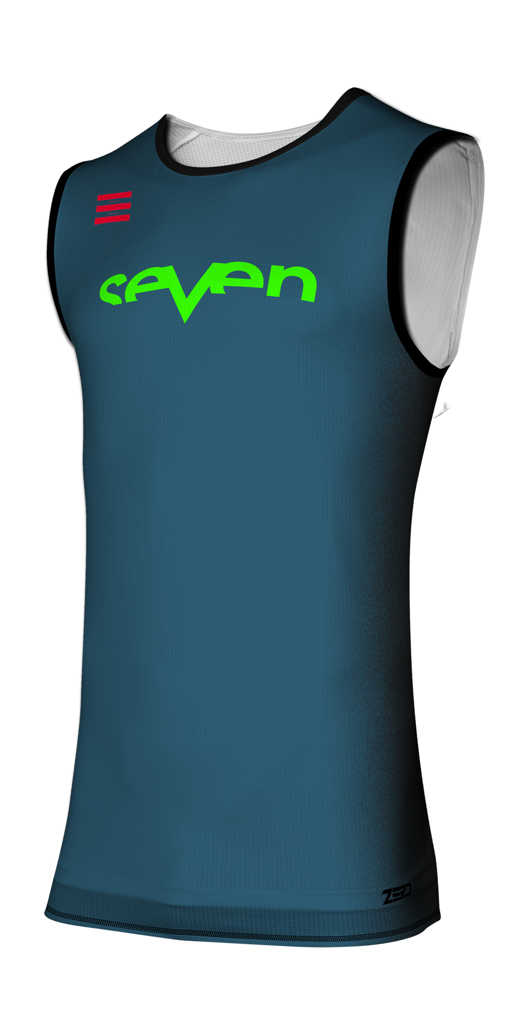 Seven Kinder Over Shirt Zero Dissolve - Ink Blauw / Zwart