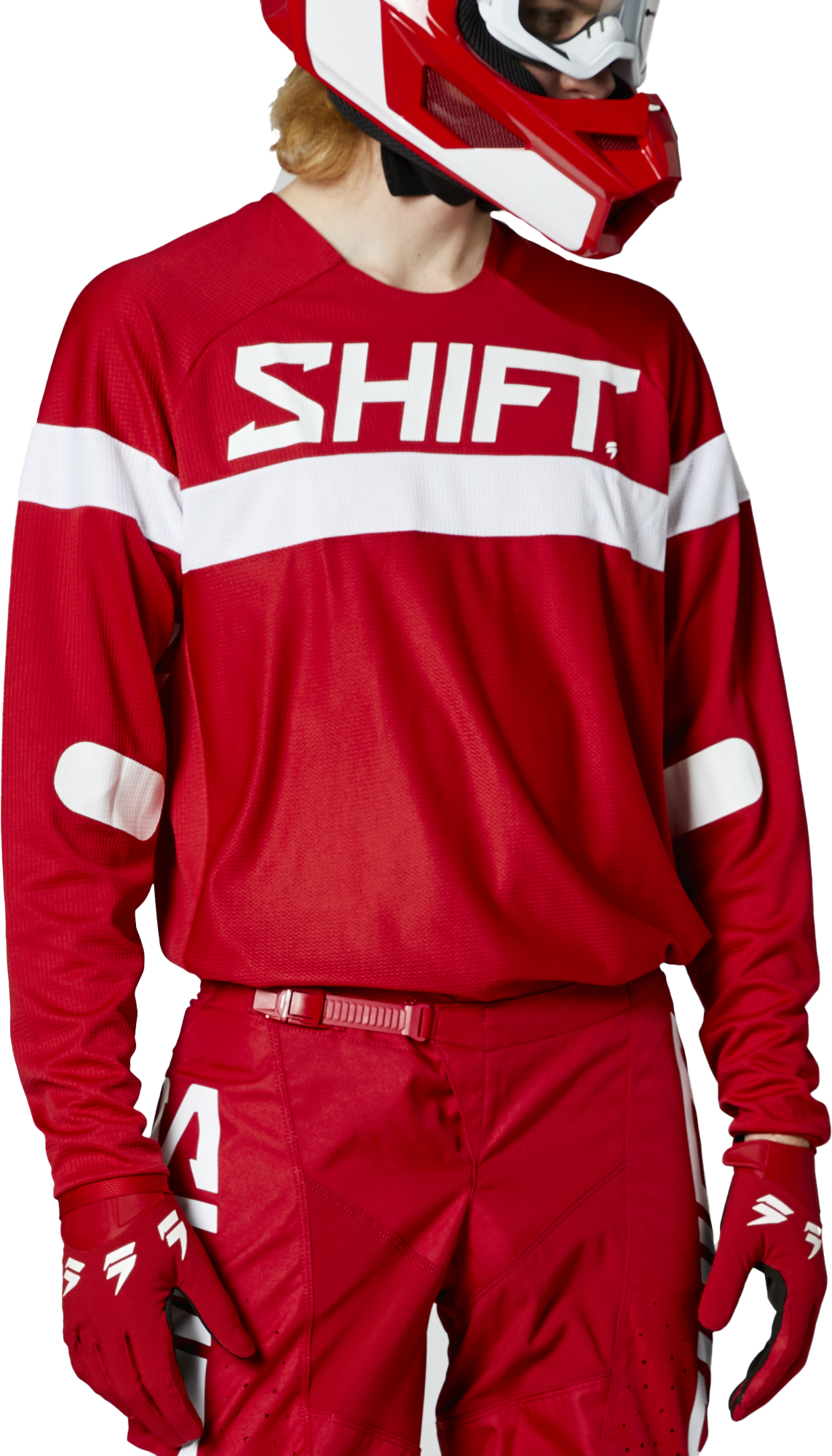 Shift Cross Shirt WHIT3 Label Haut - Rood