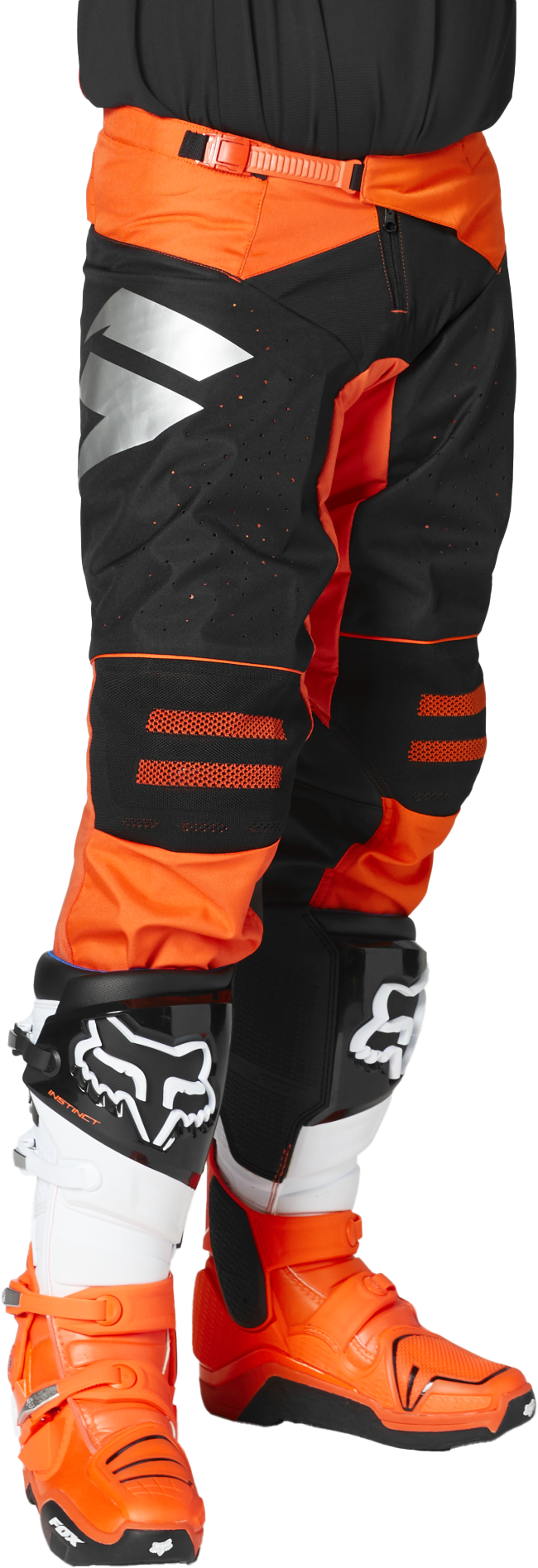 Shift Crossbroek 3LACK Label Veem - Blood Oranje