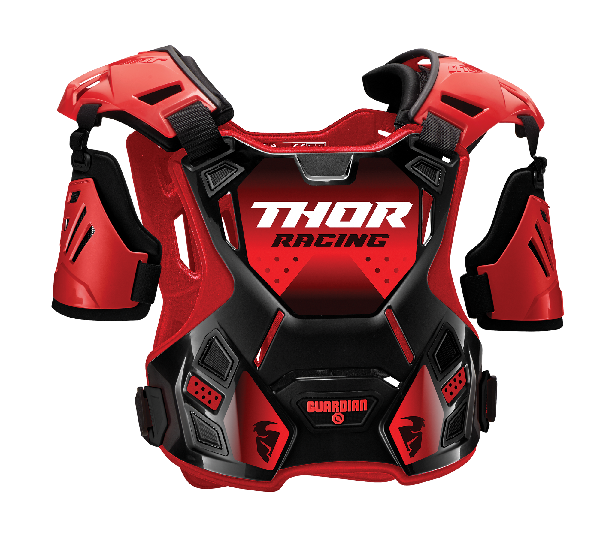 Thor Bodyprotector Guardian - Zwart / Rood
