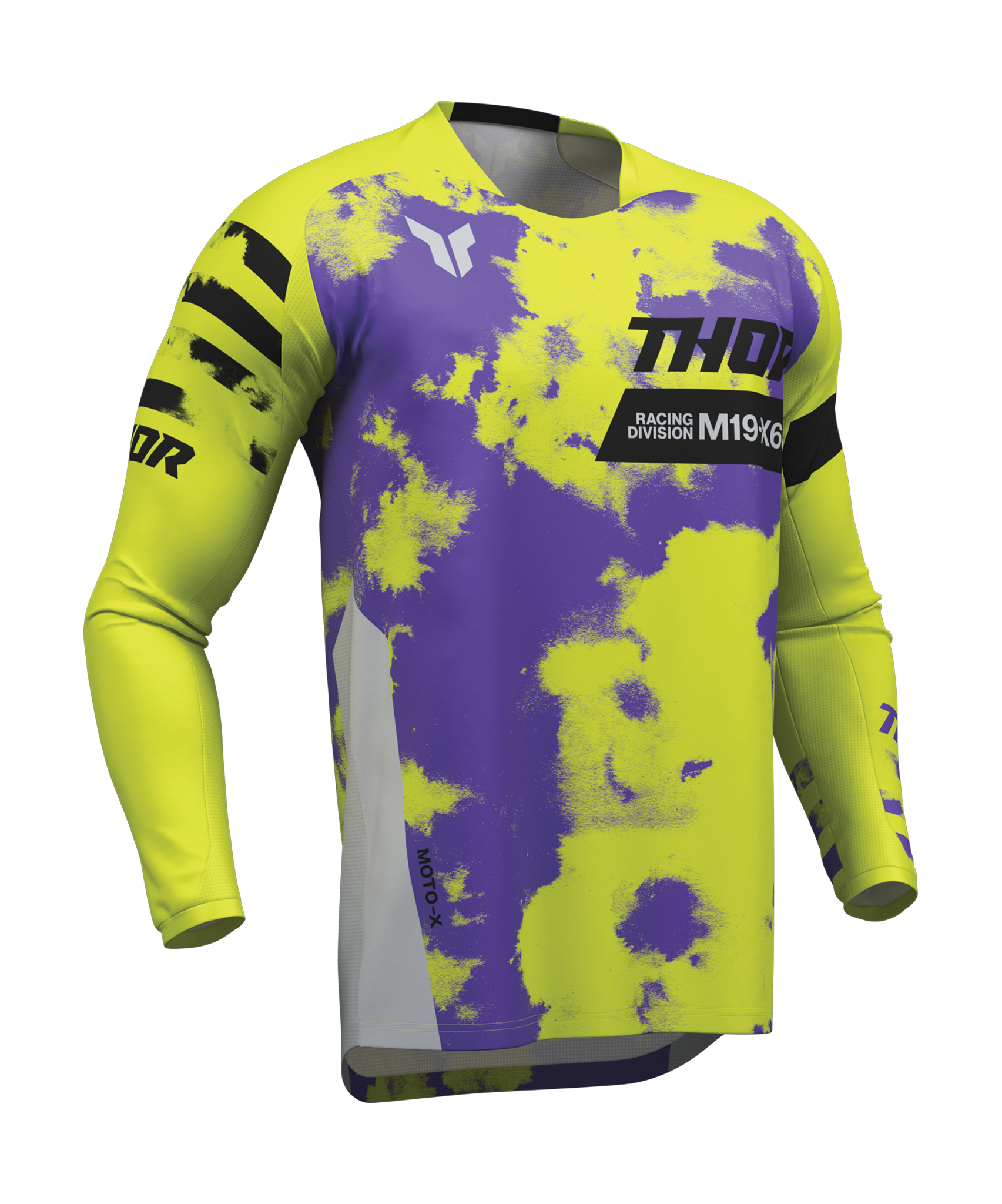 Thor Cross Shirt 2026 Launchmode Bleach - Grijs / Acid
