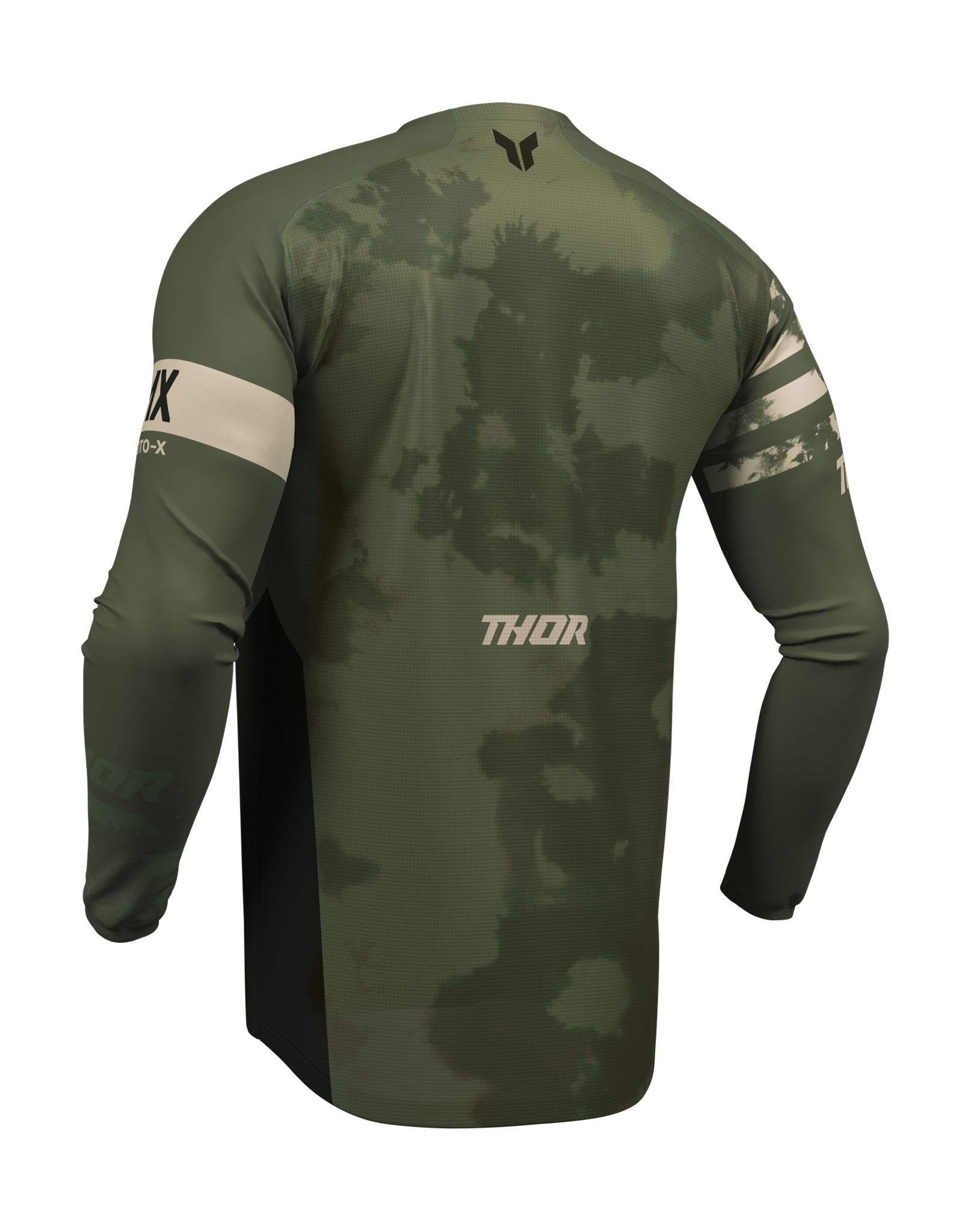 Thor Cross Shirt 2026 Launchmode Bleach - Zwart / Camo