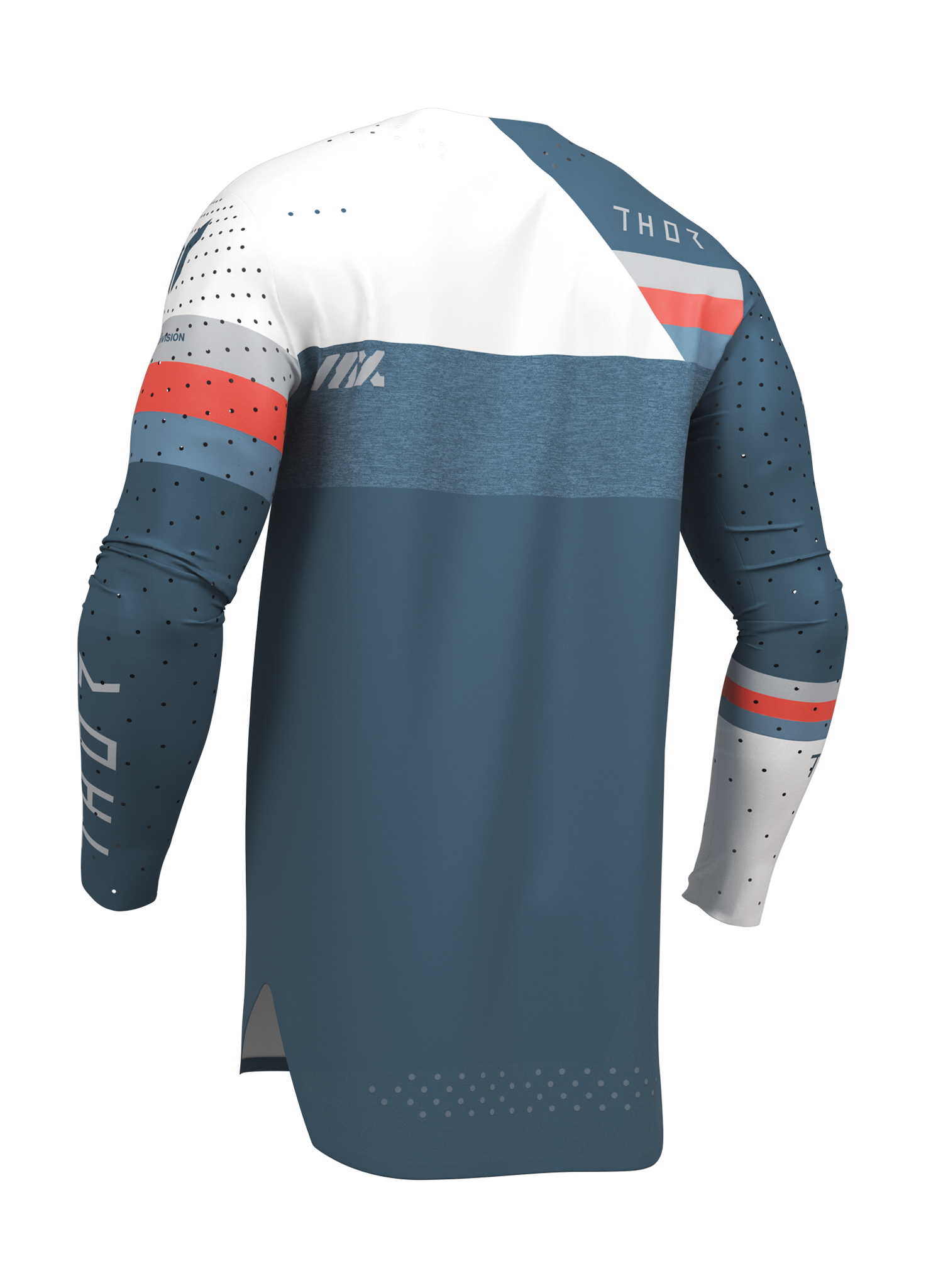 Thor Cross Shirt 2026 Sportmode Leaque - Blauw / Wit