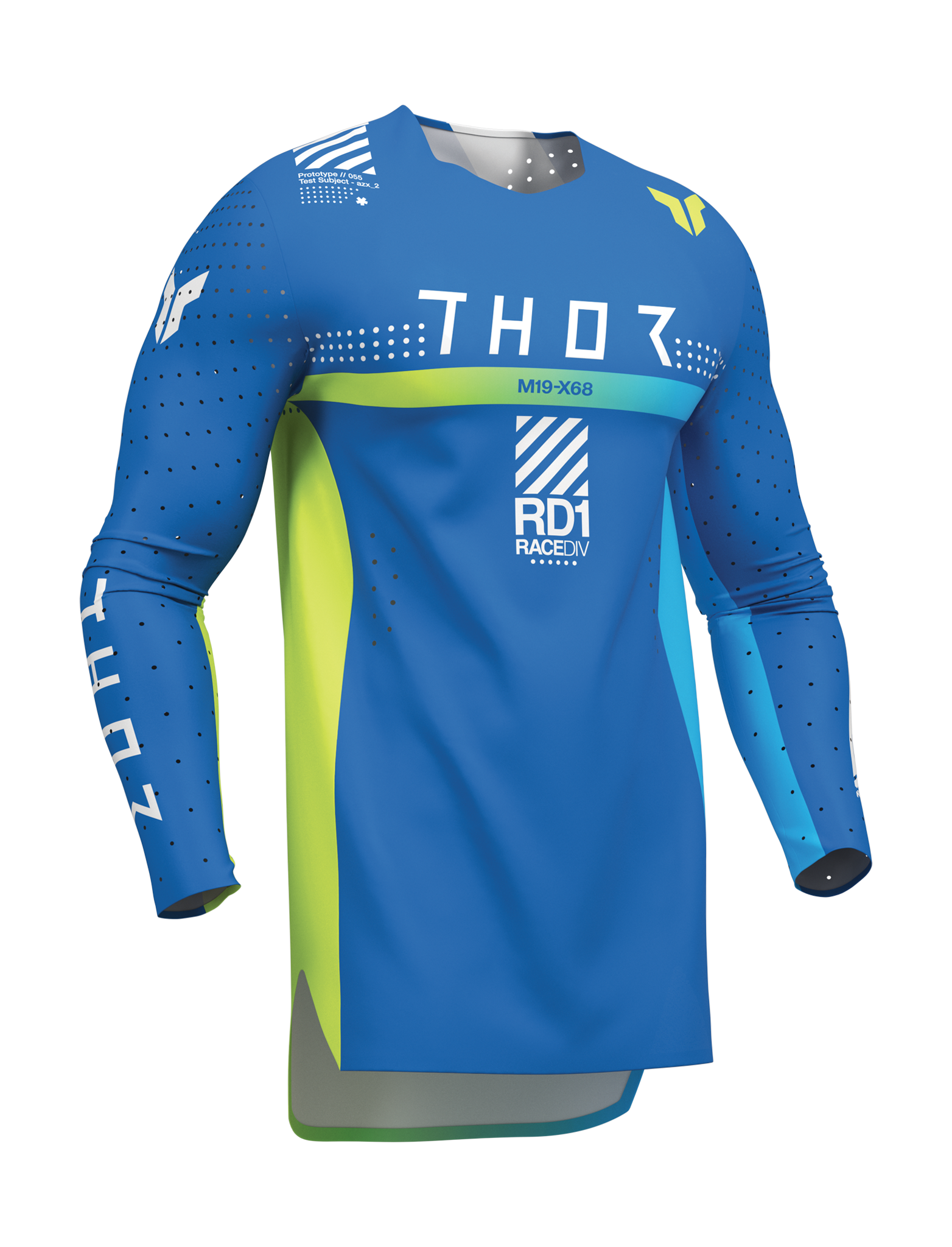 Thor Cross Shirt 2026 Sportmode Synth - Blauw