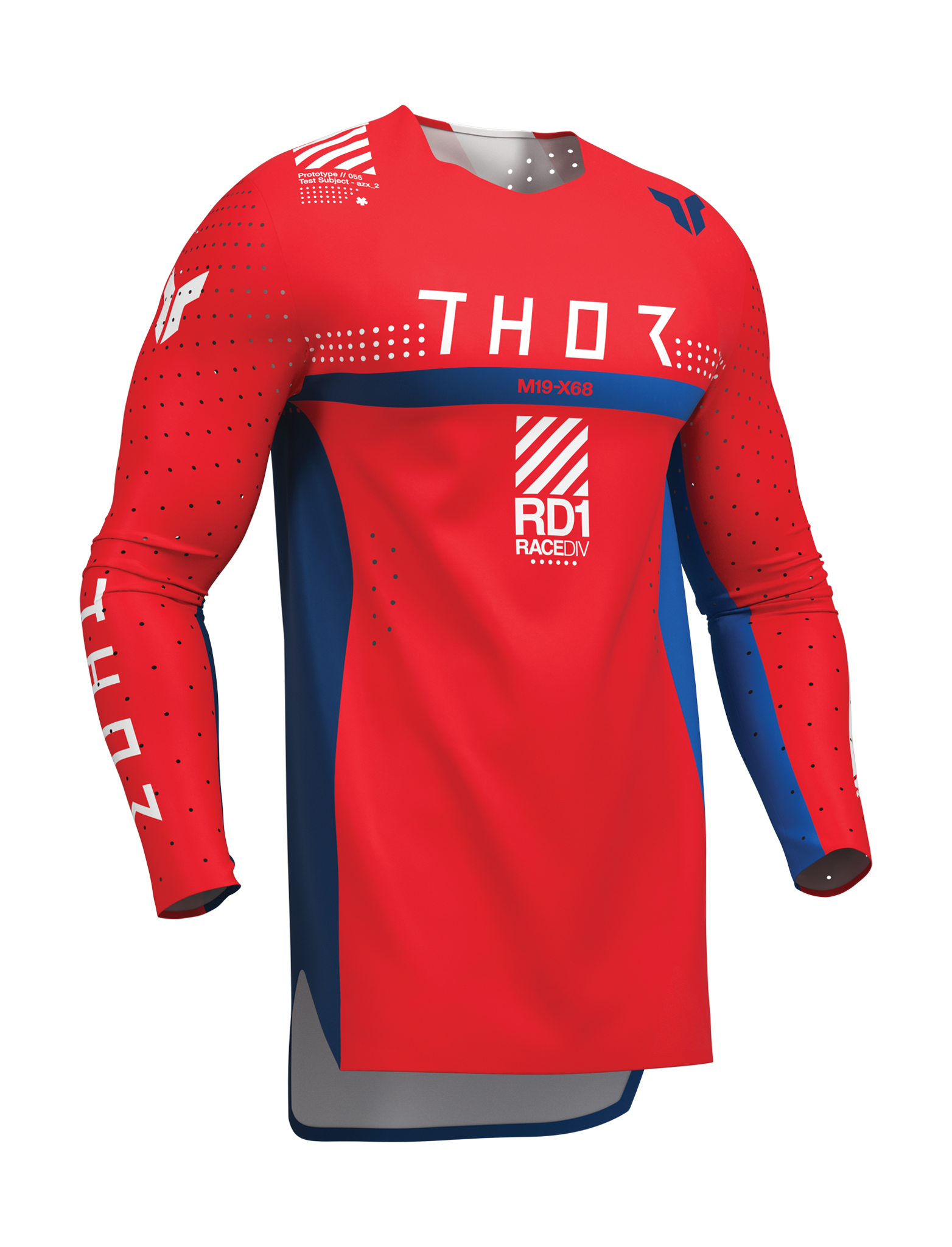 Thor Crosskleding 2026 Sportmode Synth - Rood