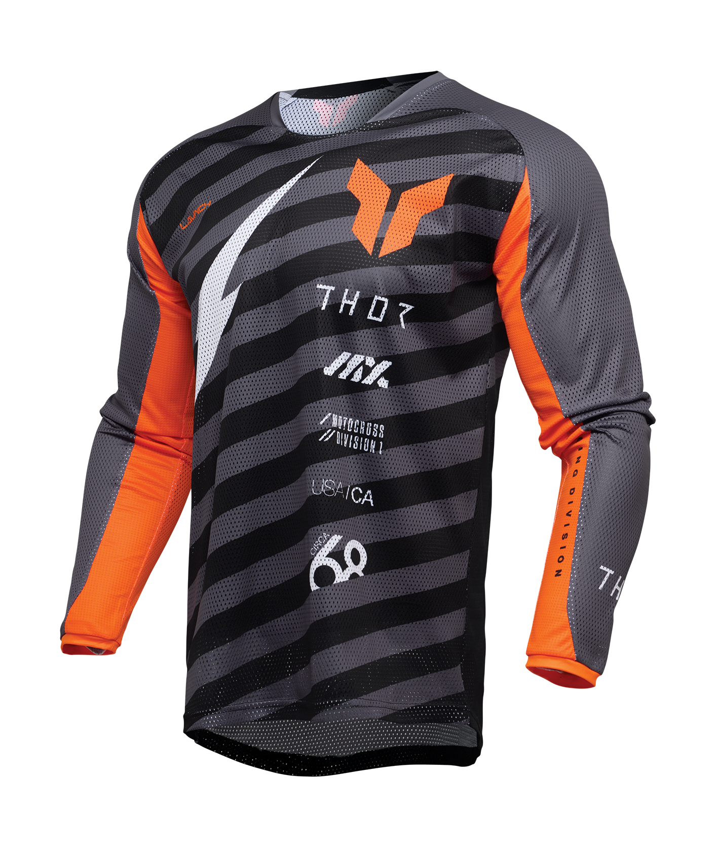 Thor Crosskleding Launchmode Air Raid - Charcoal / Zwart