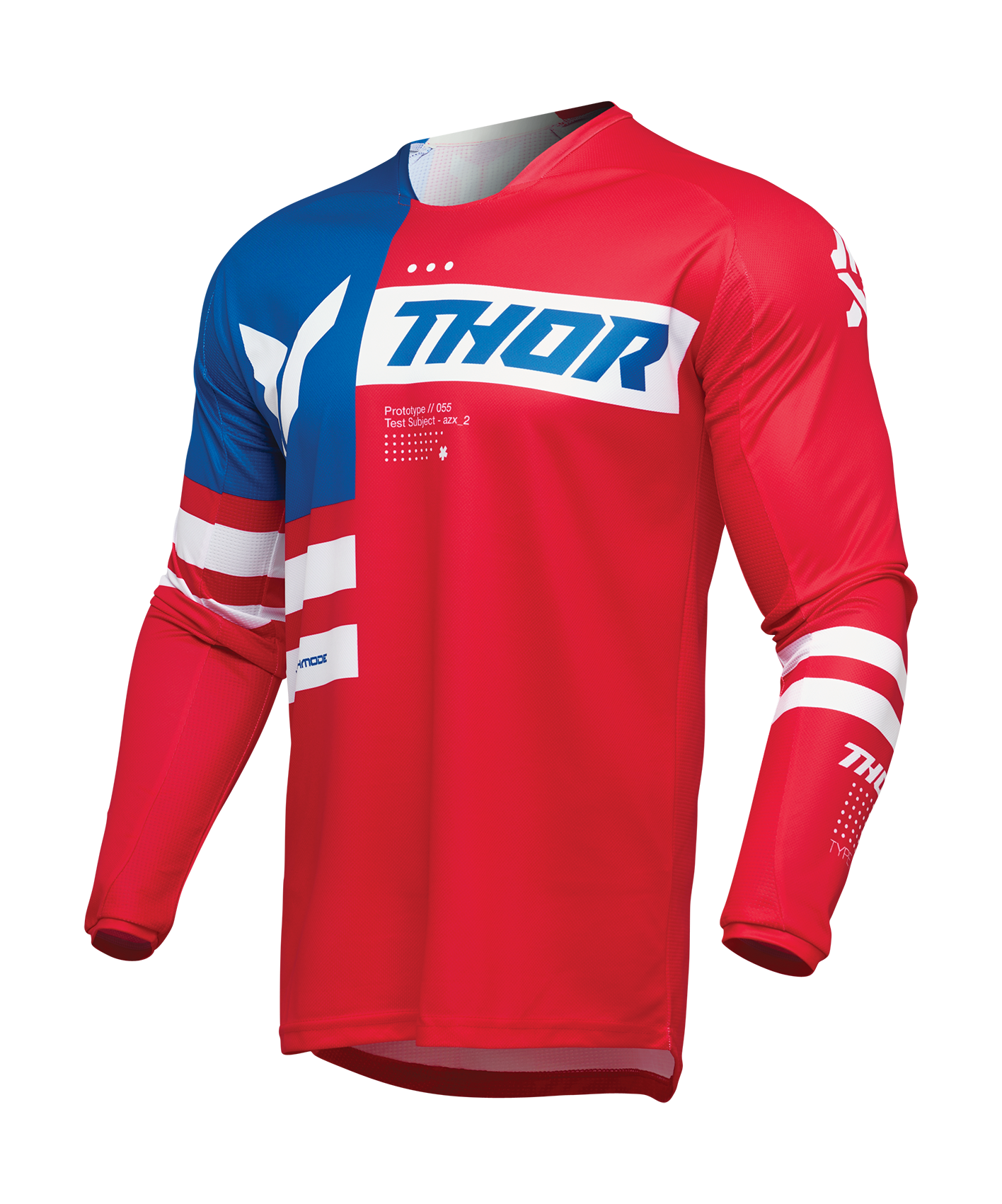Thor Crosskleding Launchmode Patriot - Rood / Wit / Blauw