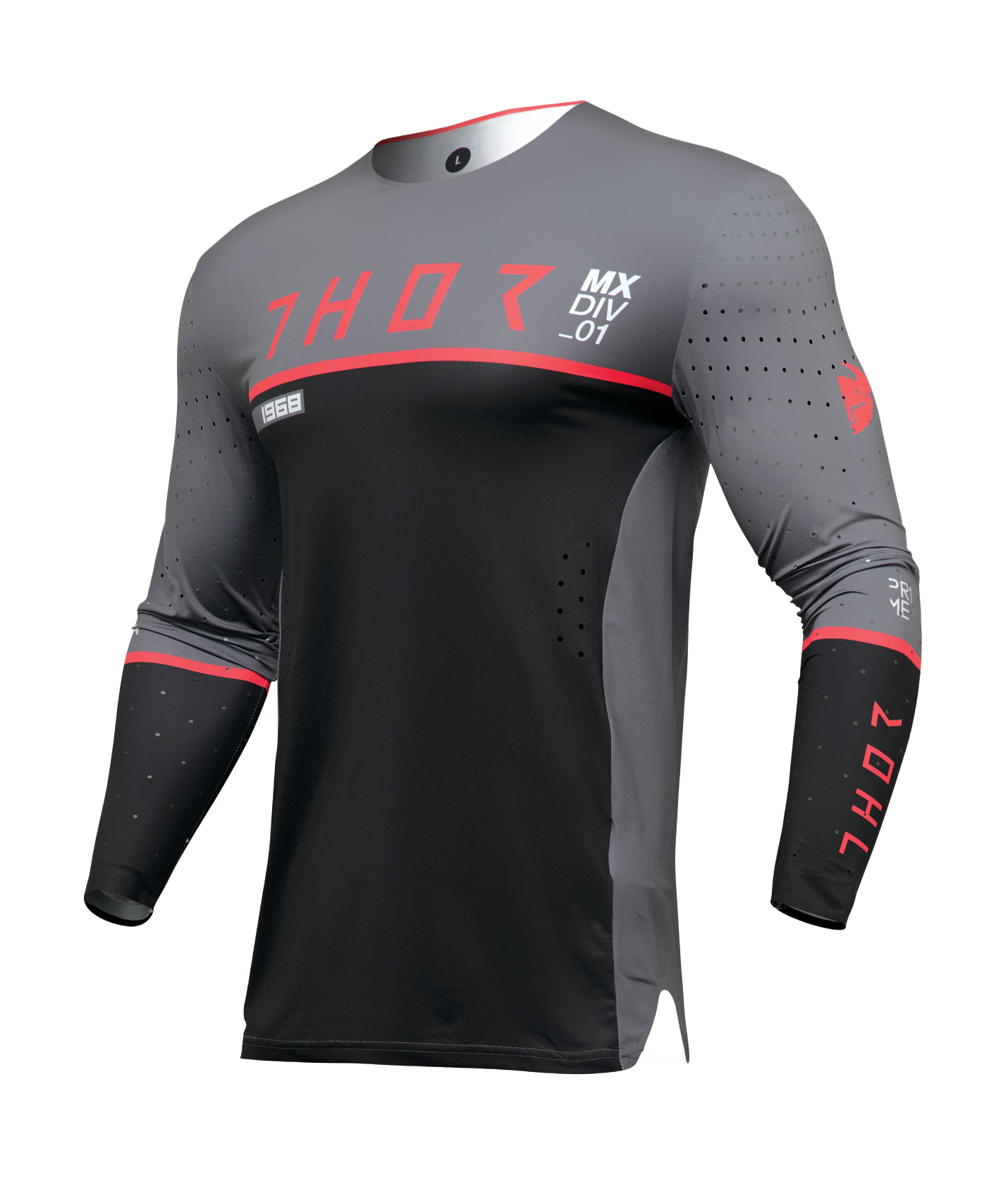 Thor Cross Shirt Prime Ace - Charcoal / Zwart