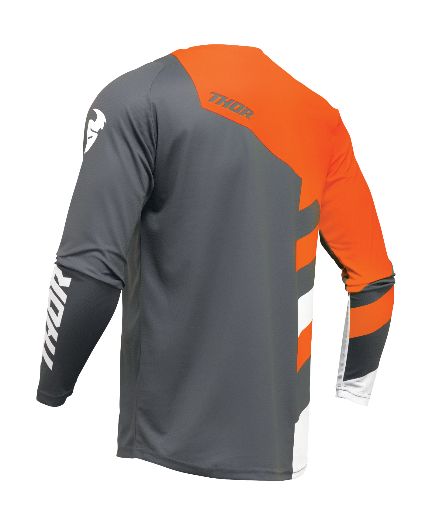 Thor Cross Shirt Sector Checker - Charcoal / Oranje