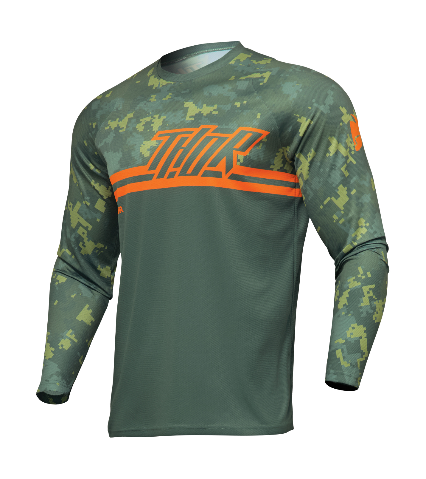 Thor Cross Shirt Sector Digi - Forest Groen / Camo