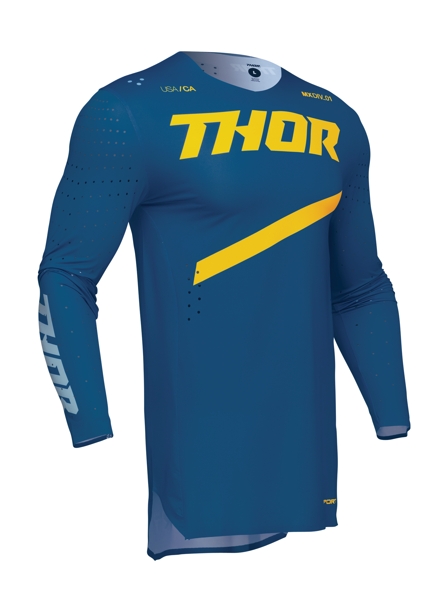 Thor Cross Shirt Sportmode Brave - Blauw