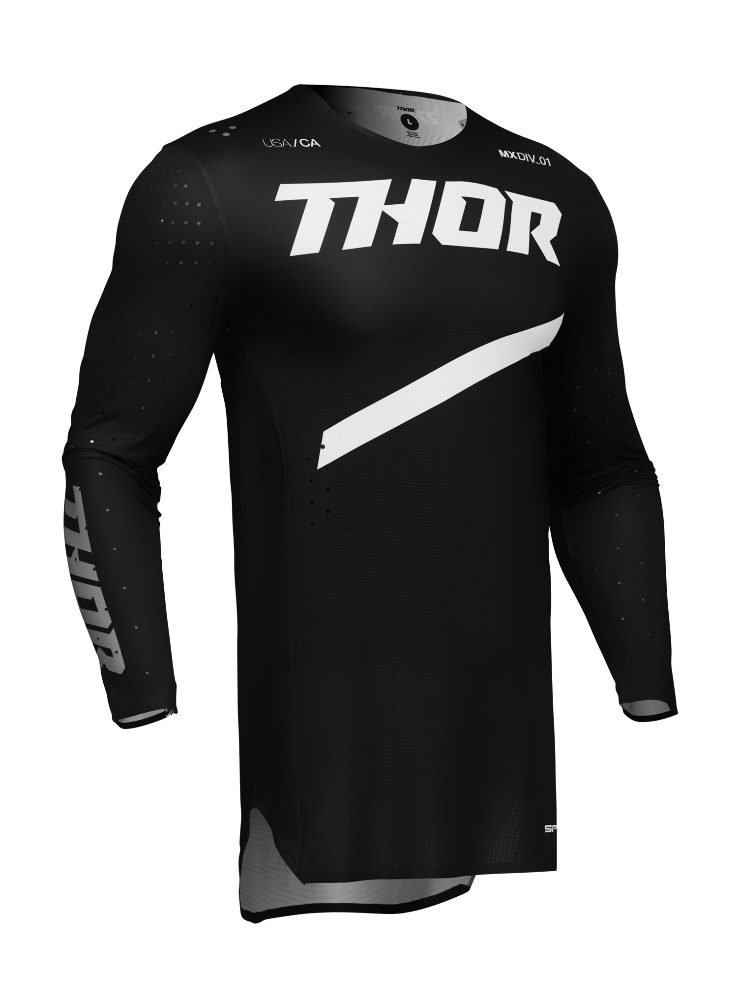 Thor Cross Shirt Sportmode Brave - Zwart
