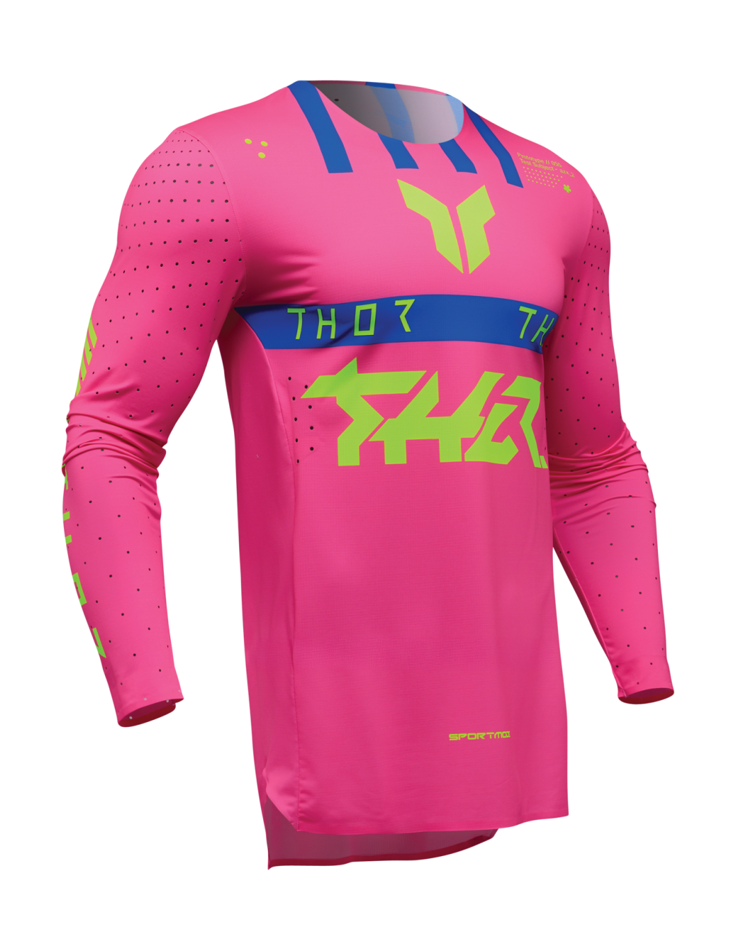 Thor Cross Shirt Sportmode Flite - Roze / Blauw