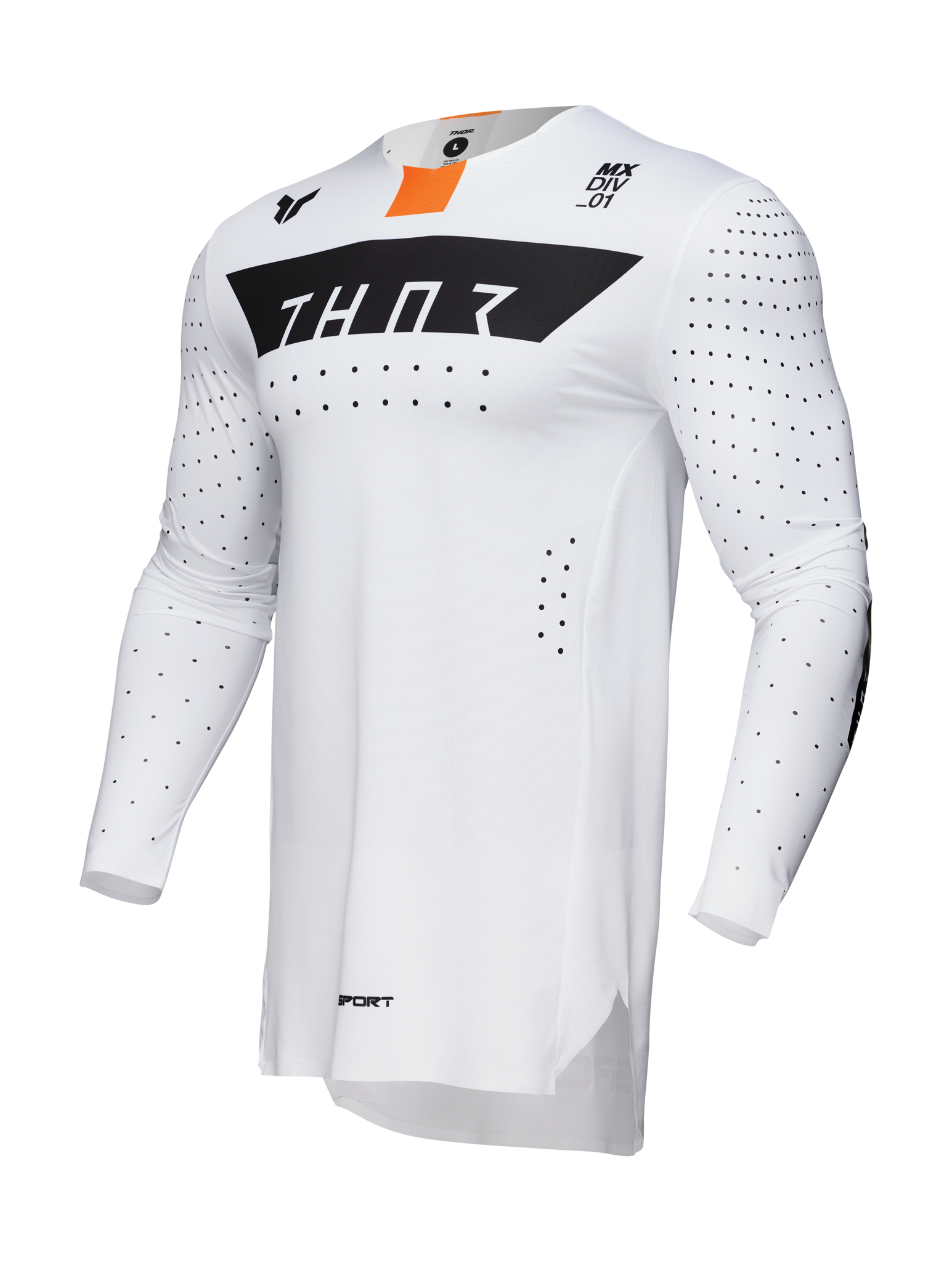 Thor Crosskleding Sportmode Rogue - Wit / Oranje
