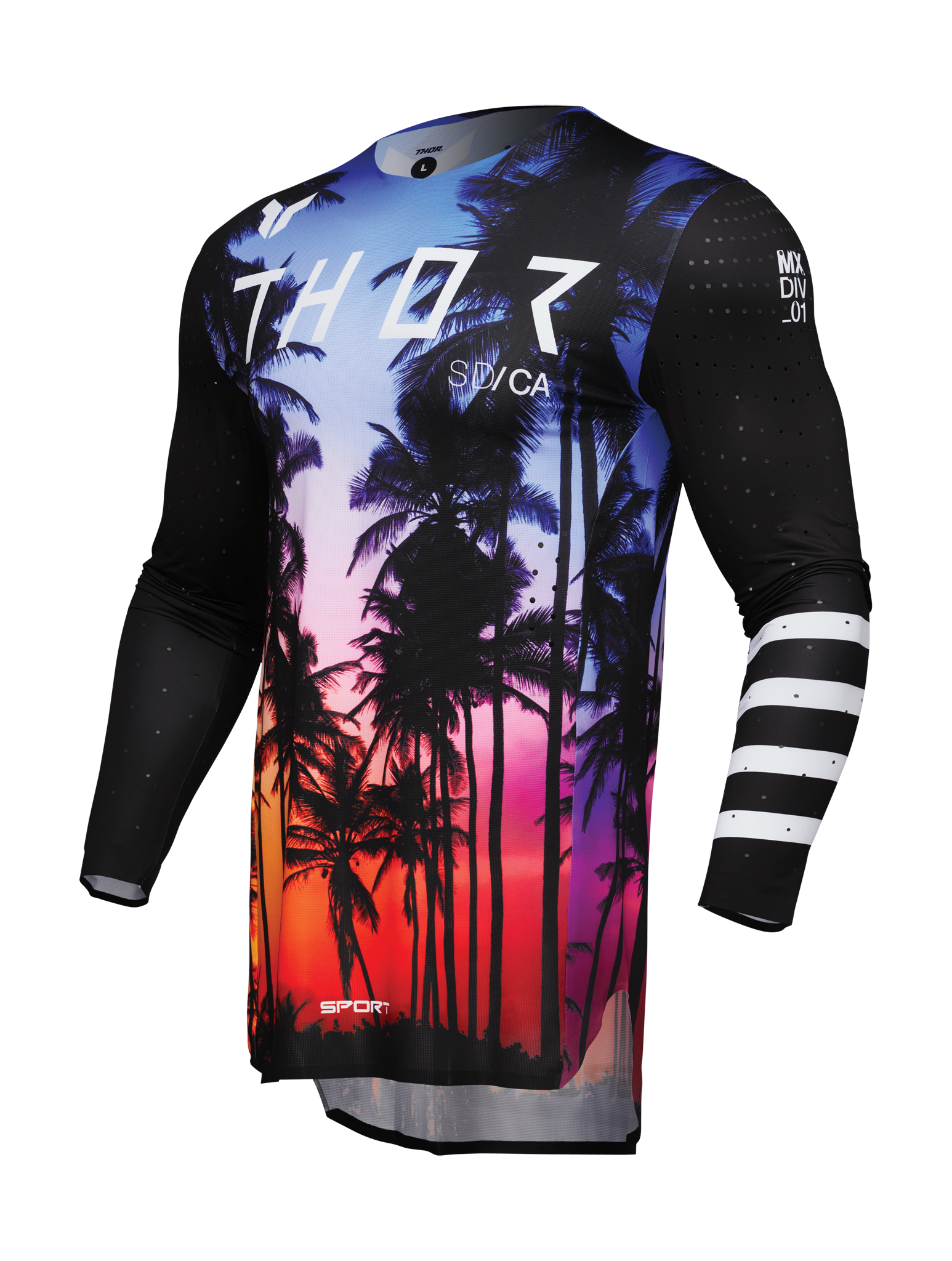 Thor Cross Shirt Sportmode SD - Zwart