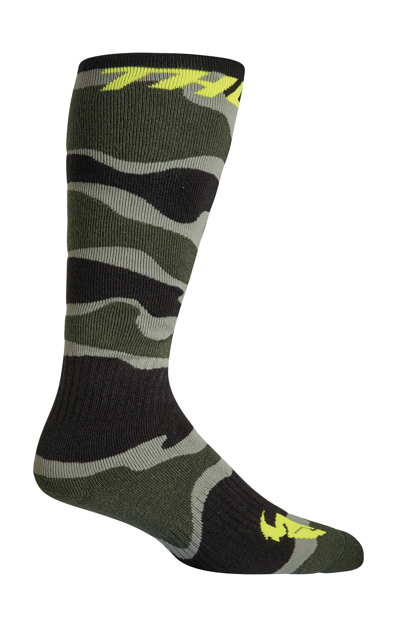 Thor Cross Sokken - Camo / Groen / Wit