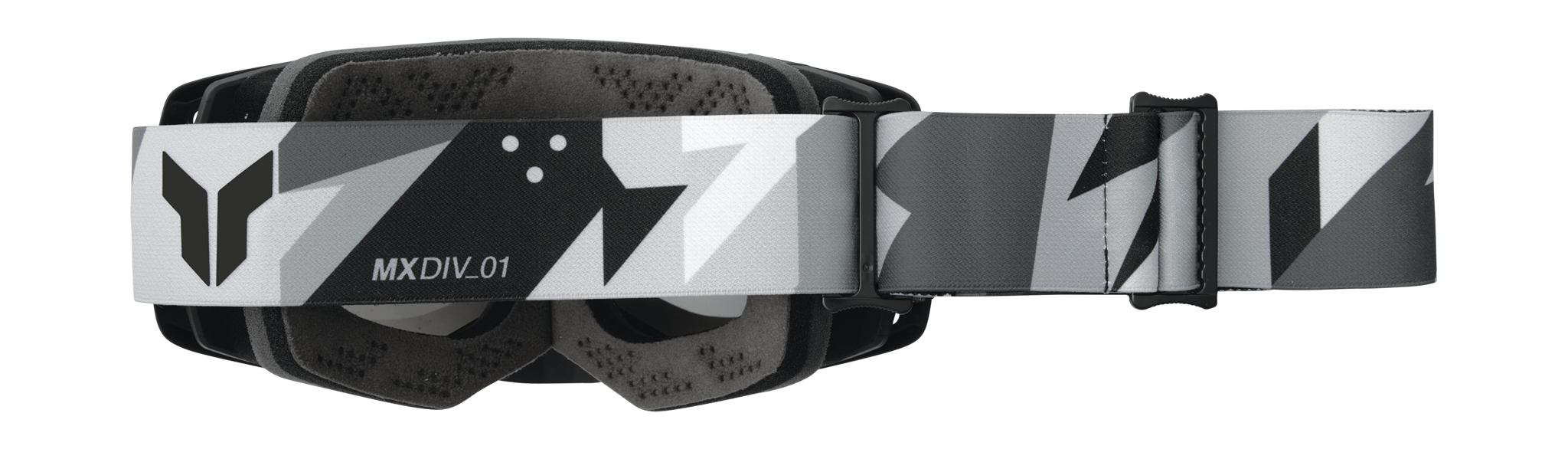 Thor Crossbril Activate Brave - Zwart - Spiegel Zilver Lens