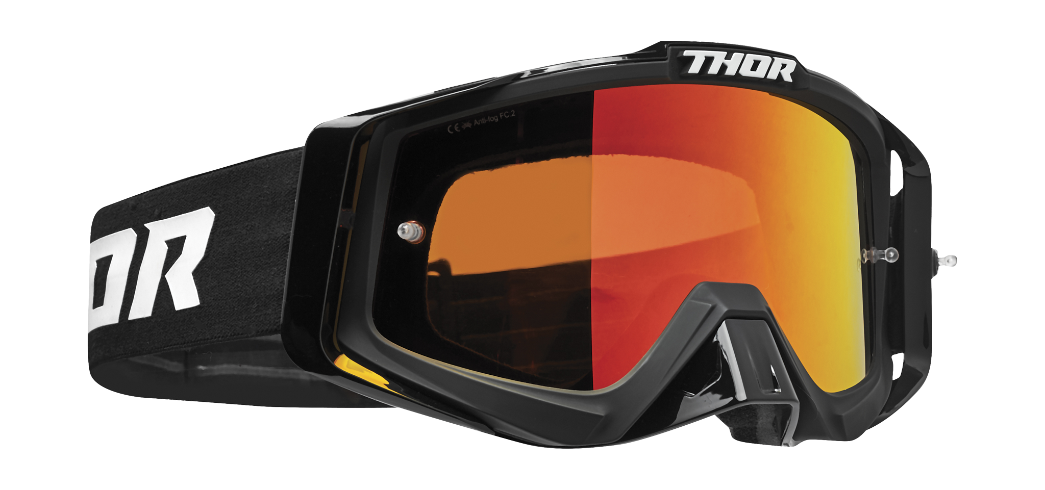Thor Crossbril Sniper Pro - Zwart - Oranje Iridium Lens