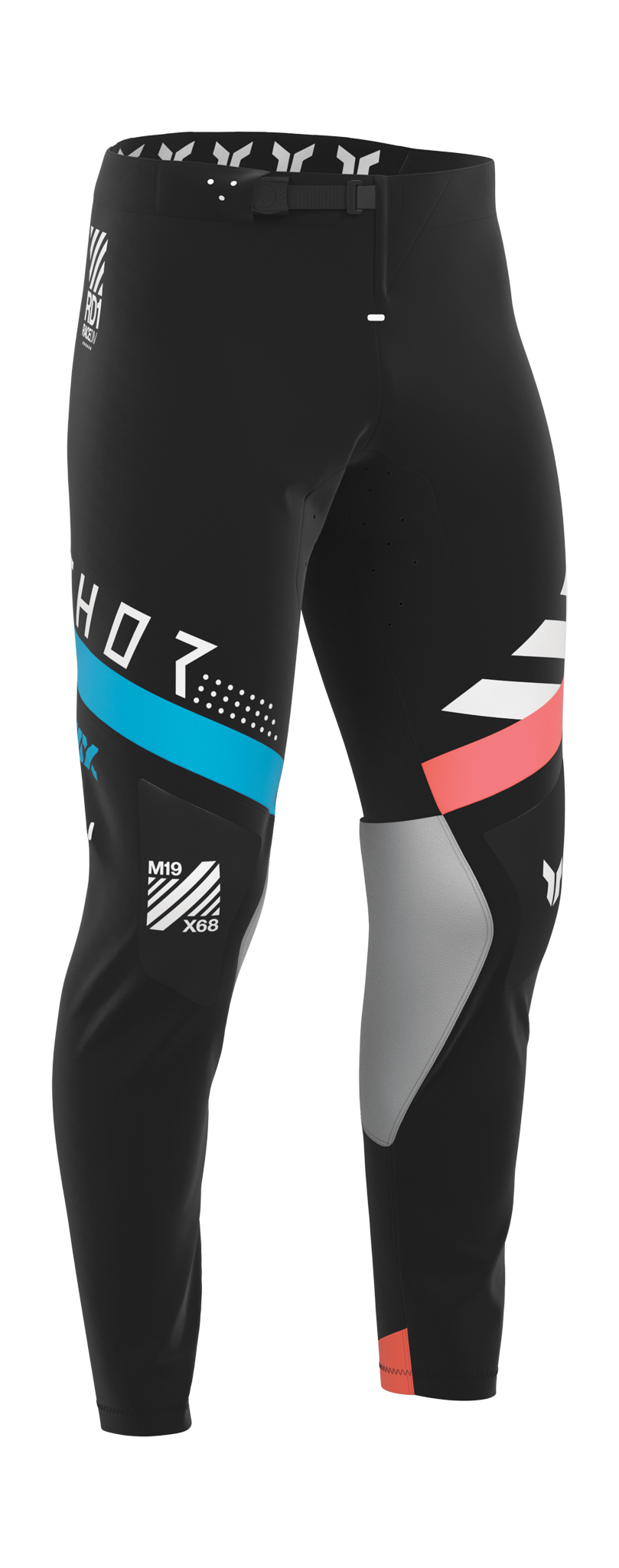 Thor Crossbroek 2026 Sportmode Synth - Zwart