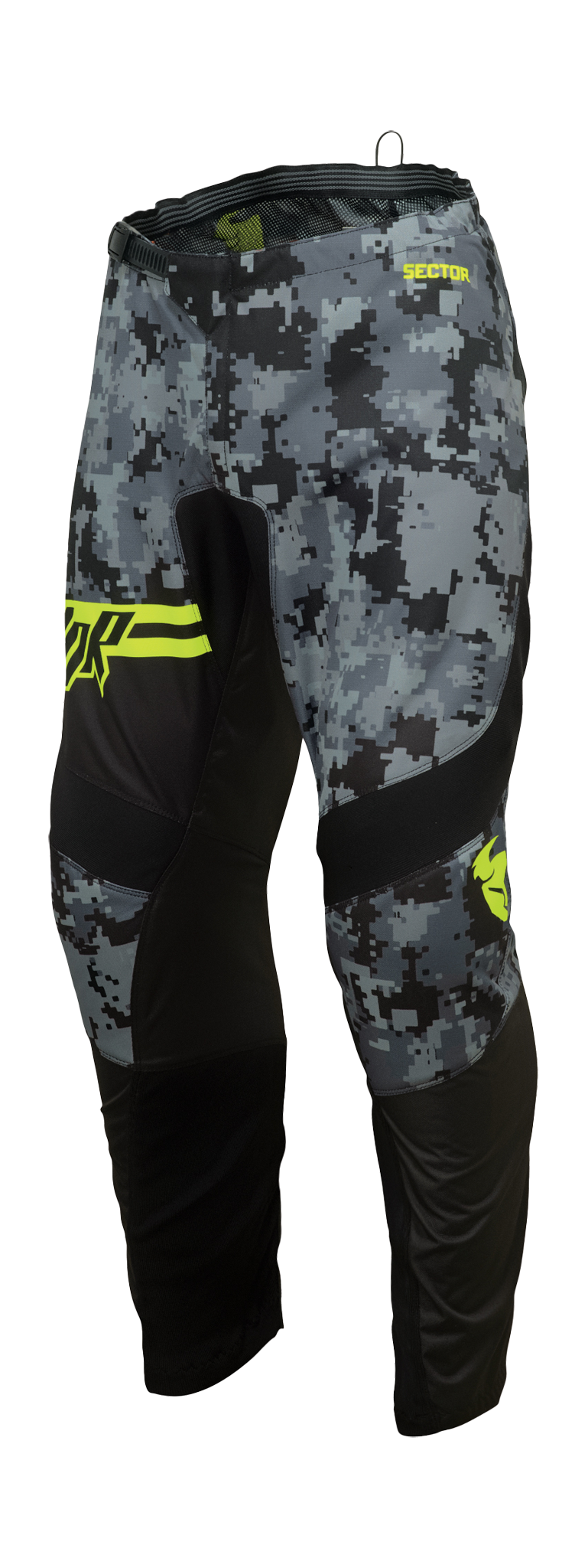 Thor Crossbroek Sector Digi - Zwart / Camo