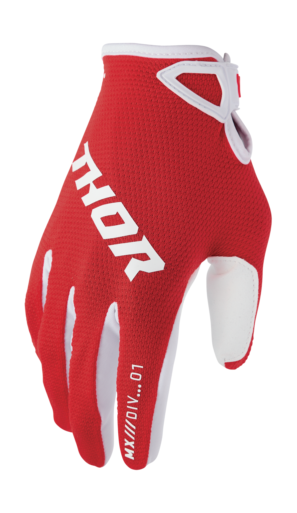 Thor Crosshandschoenen 2026 Ridemode Static - Rood