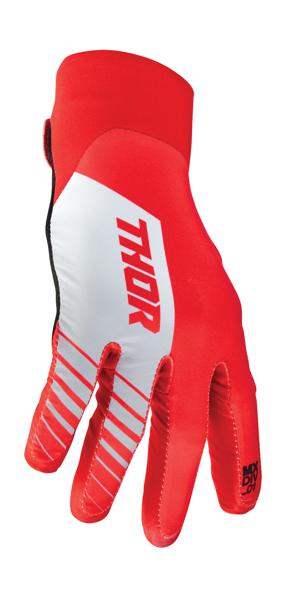 Thor Crosshandschoenen Agile Analog - Rood / Wit