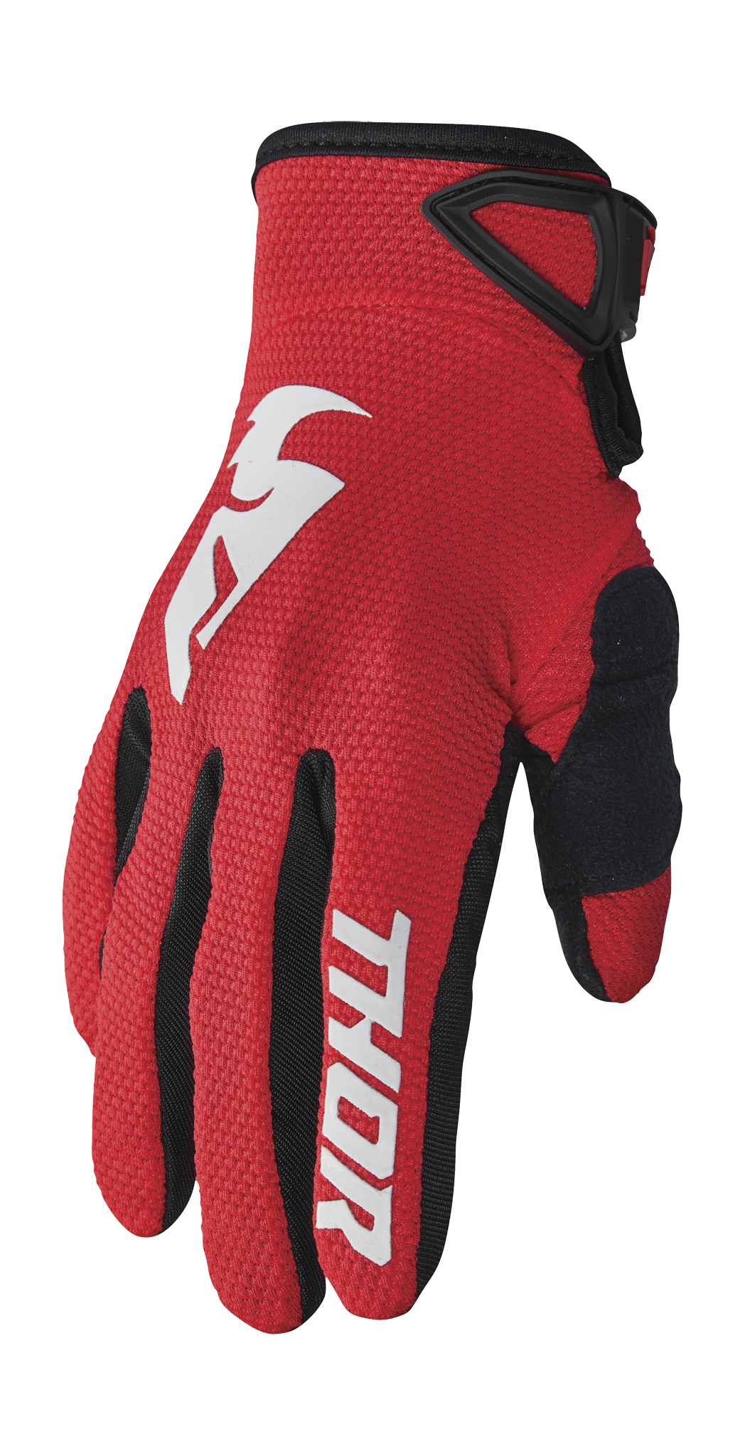 Thor Crosshandschoenen Sector - Rood / Wit