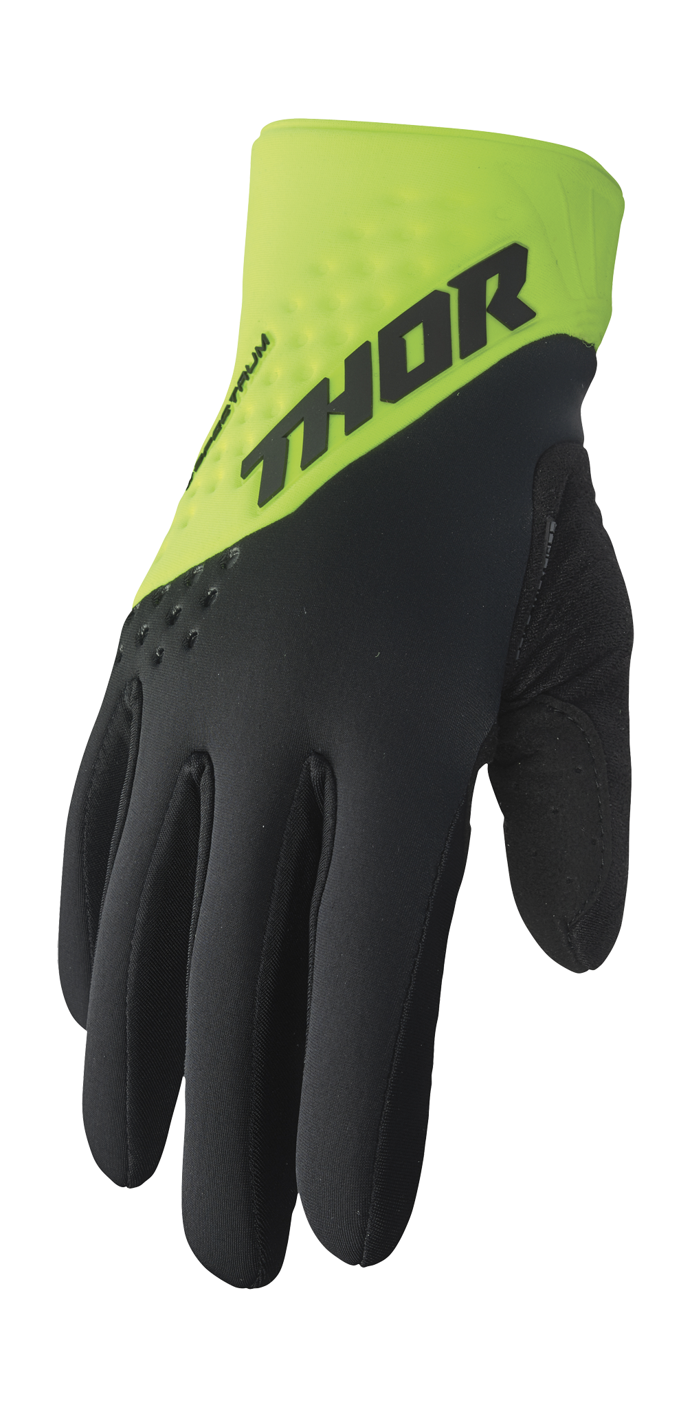 Thor Crosshandschoenen Winter 2026 Spectrum Cold - Acid / Zwart
