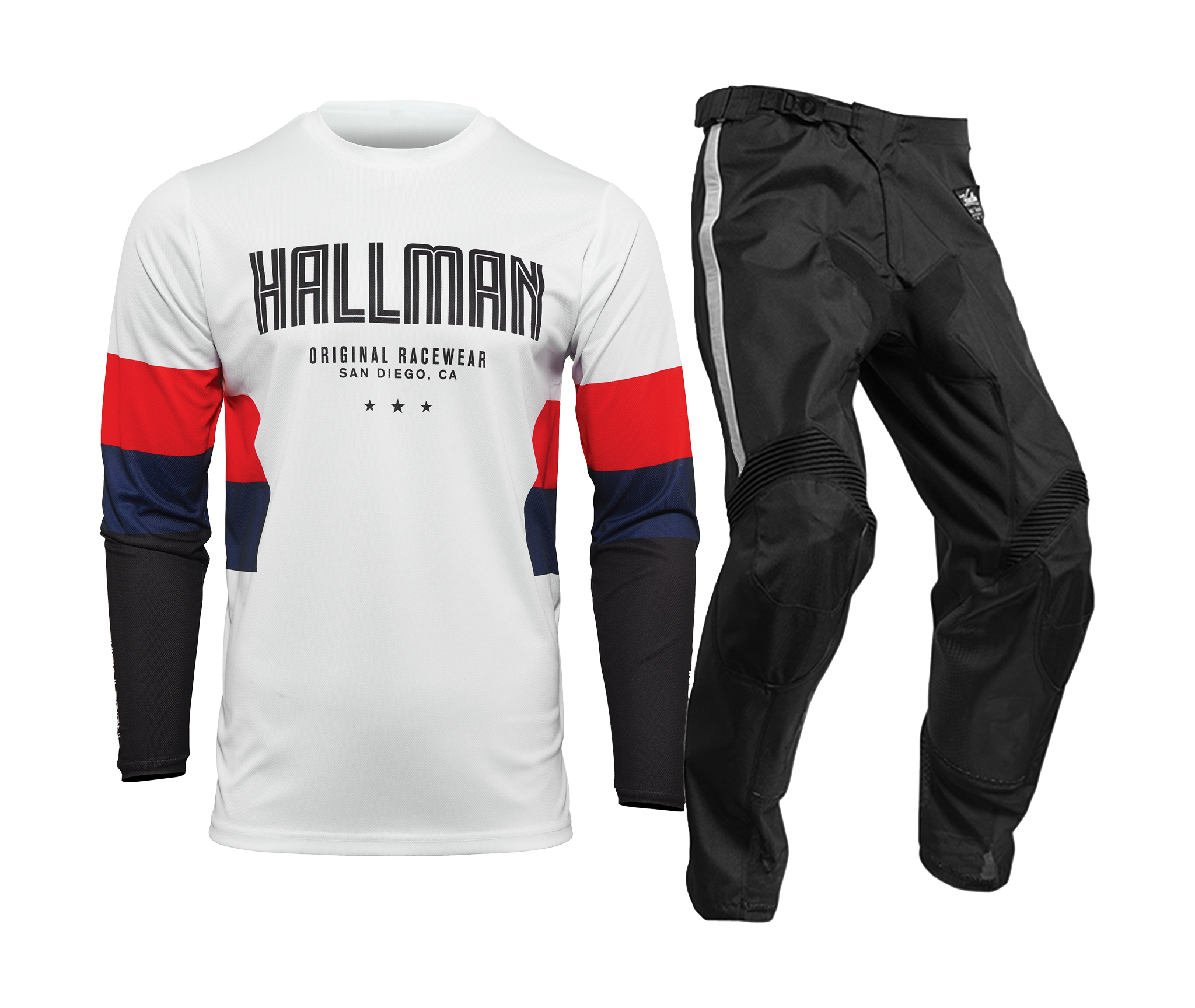 Thor Crosskleding 2026 Hallman Differ Draft - Wit / Rood / Navy