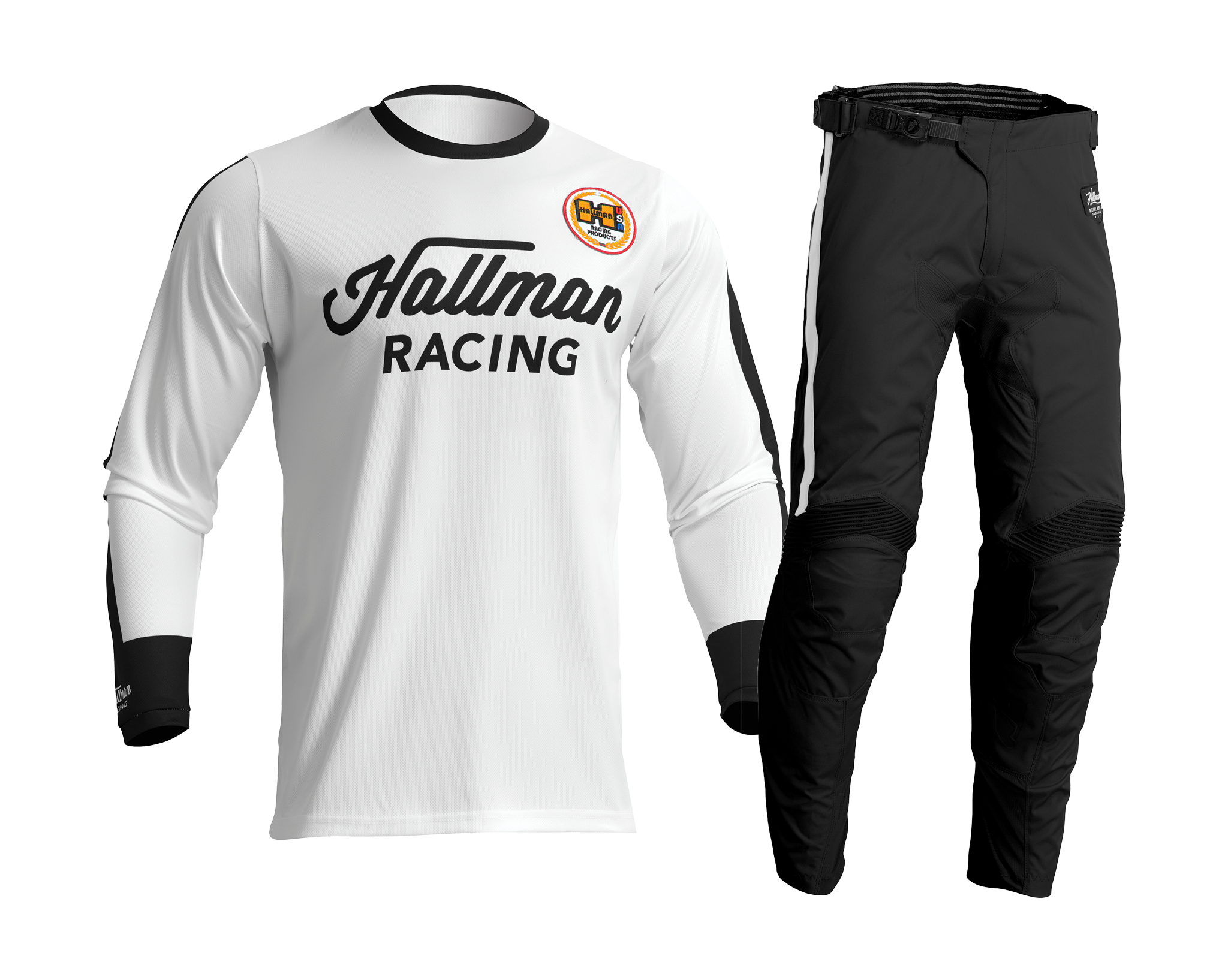 Thor Crosskleding 2026 Hallman Differ Roosted - Wit / Zwart