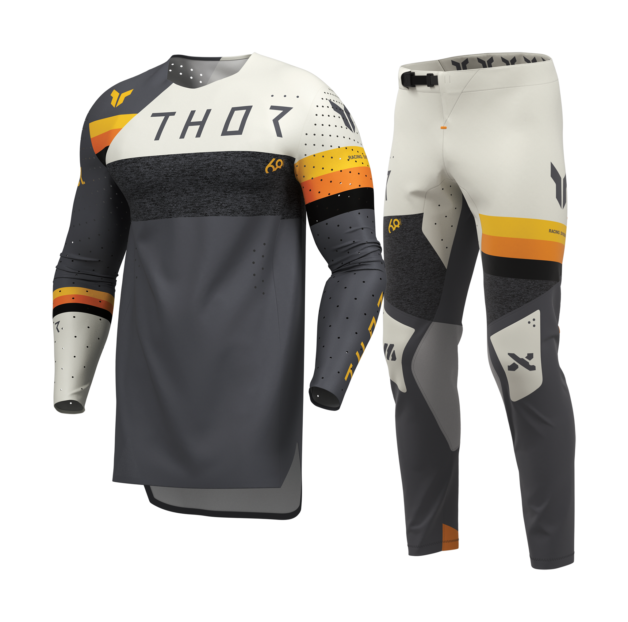 Thor Crosskleding 2026 Sportmode Leaque - Charcoal / Vintage