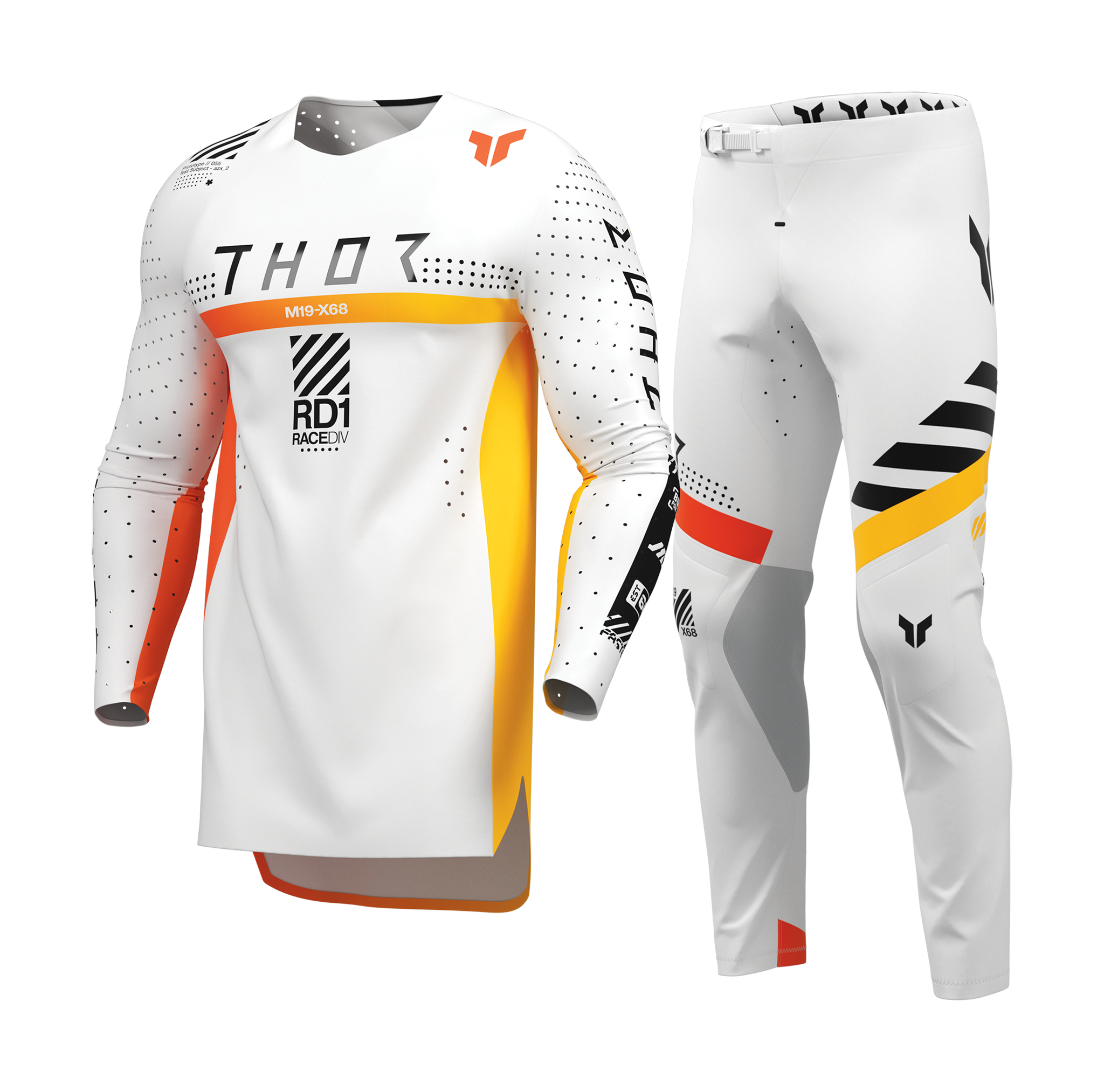 Thor Crosskleding 2026 Sportmode Synth - Wit