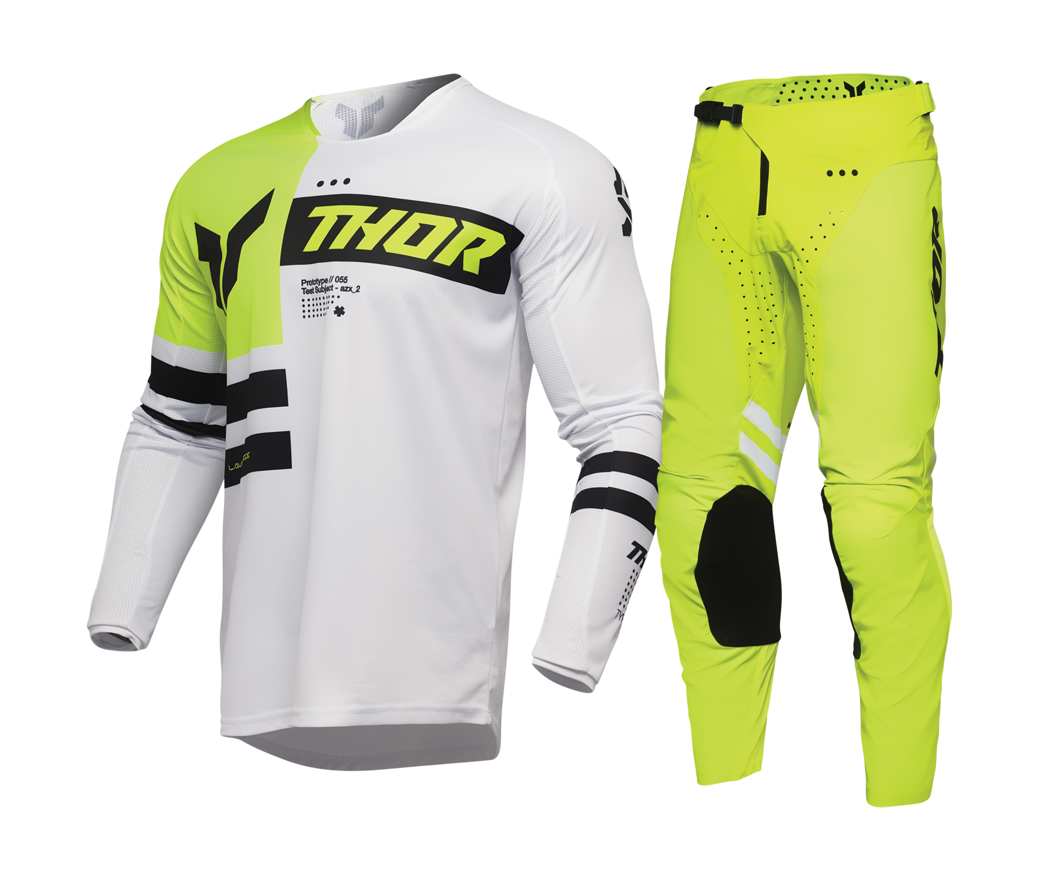 Thor Crosskleding Launchmode Dozer - Acid / Zwart