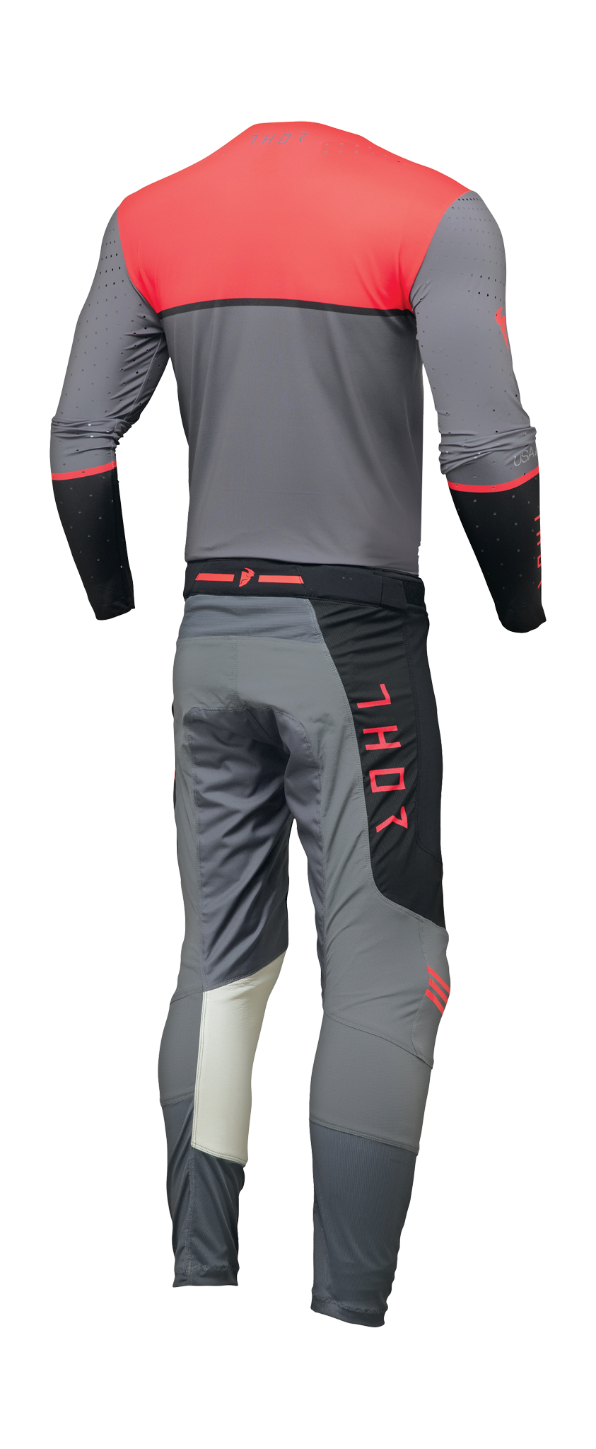 Thor Crosskleding Prime Ace - Charcoal / Zwart