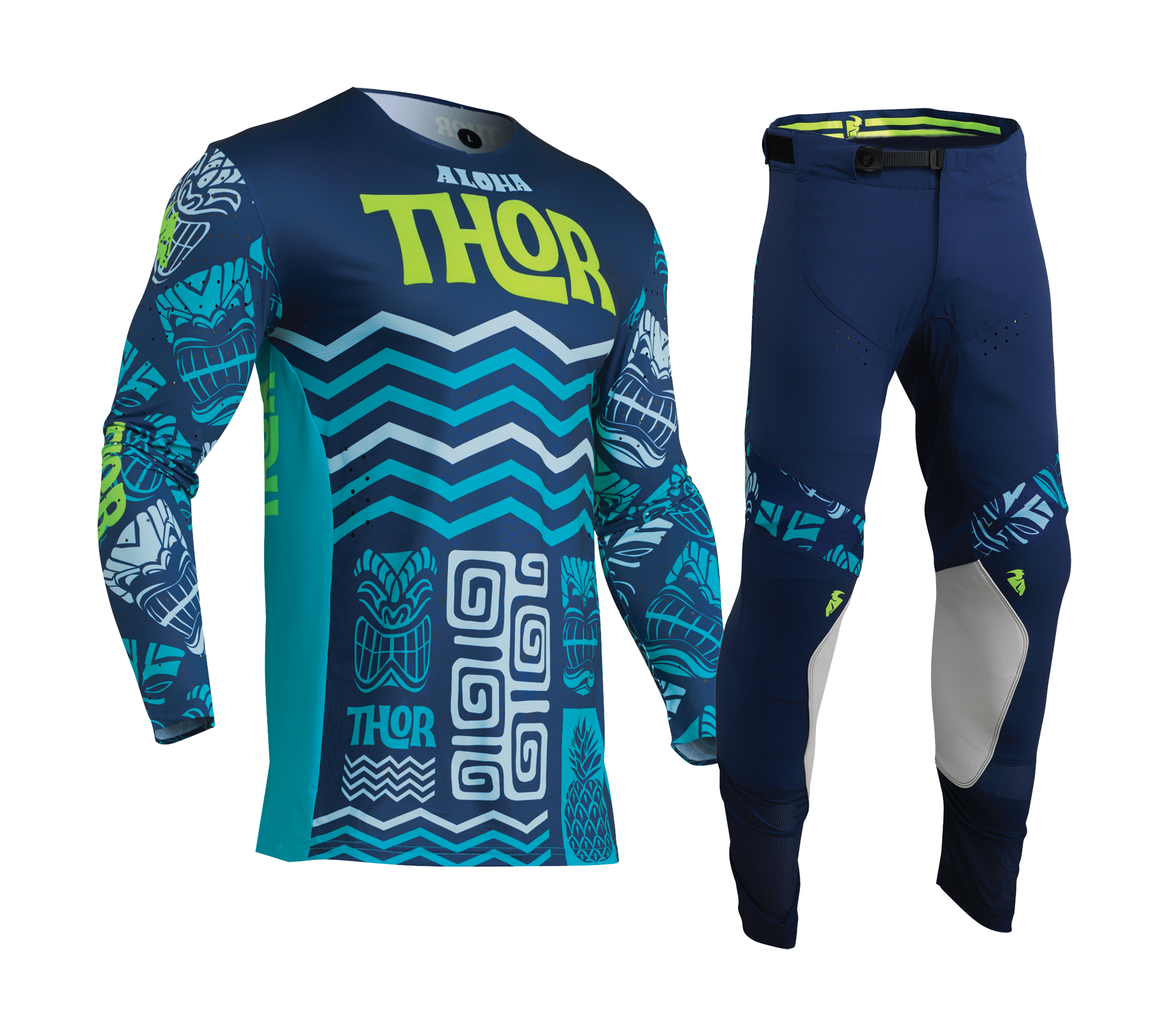 Thor Crosskleding Prime Aloha - Navy / Aqua