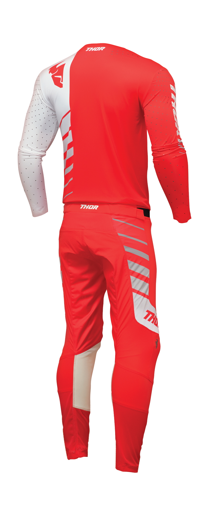 Thor Crosskleding Prime Analog - Rood / Wit