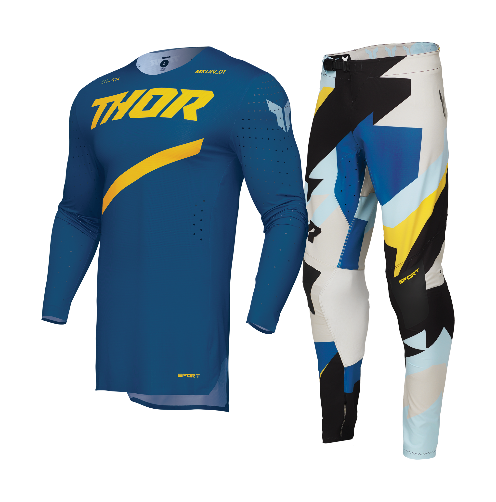 Thor Crosskleding Sportmode Brave - Blauw