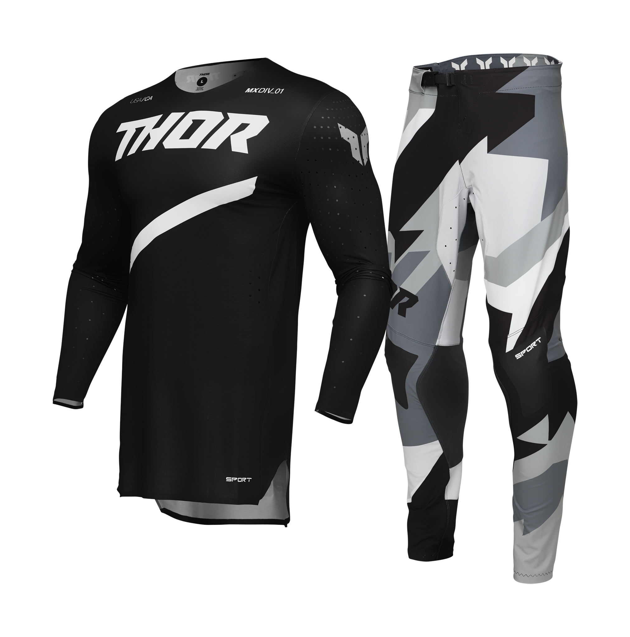 Thor Crosskleding Sportmode Brave - Zwart