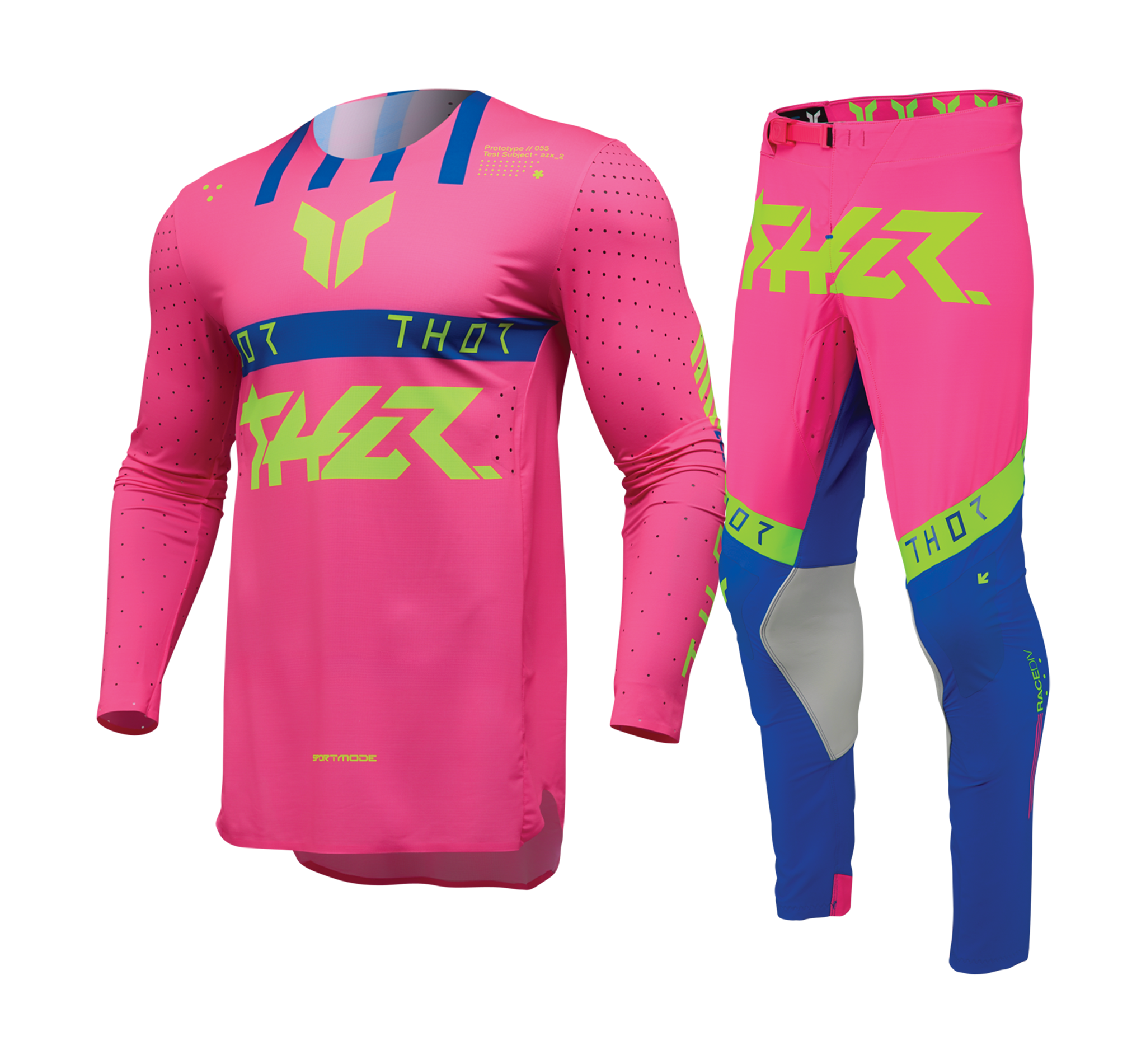 Thor Crosskleding Sportmode Flite - Roze / Blauw
