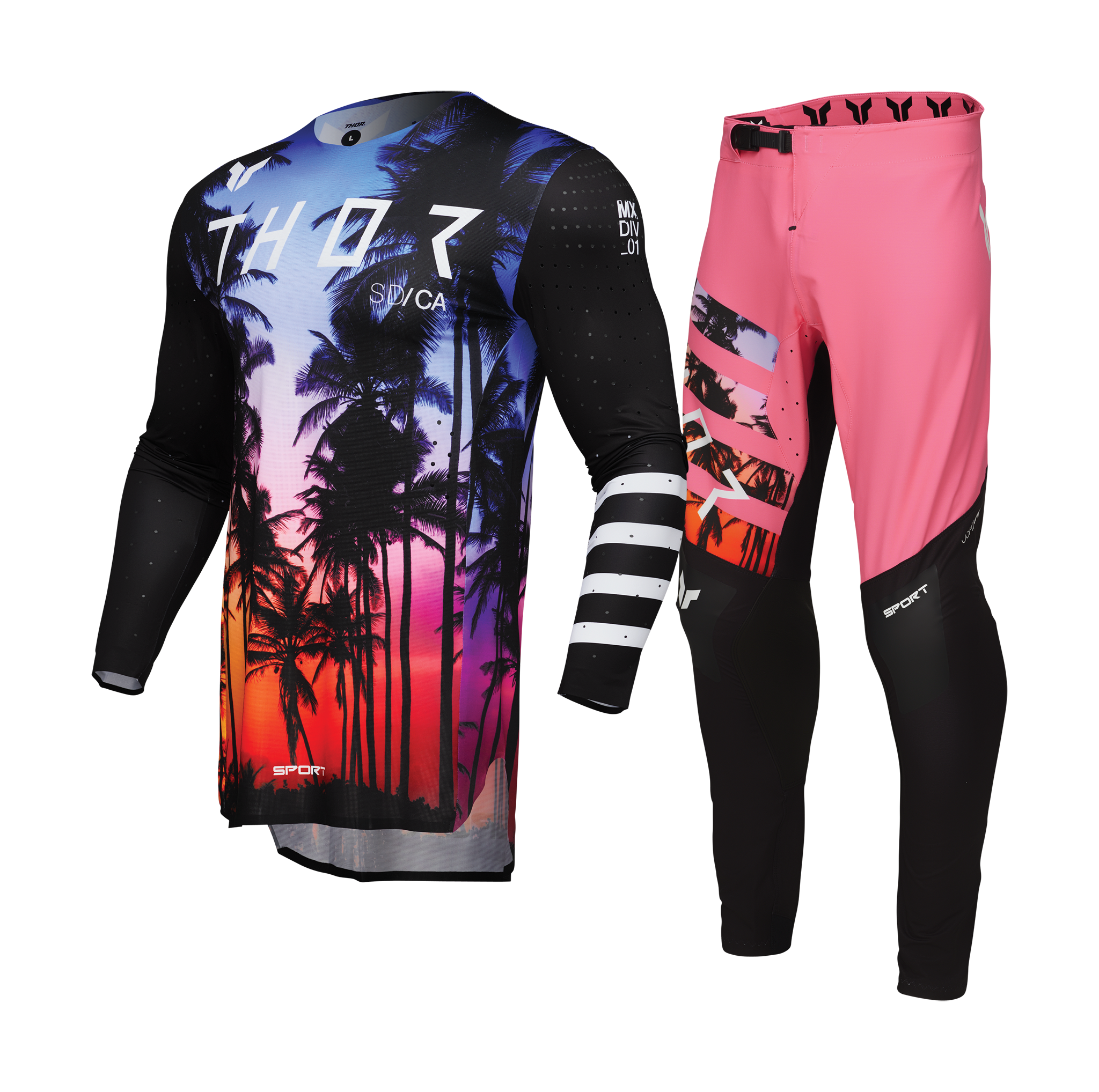 Thor Crosskleding Sportmode SD - Zwart