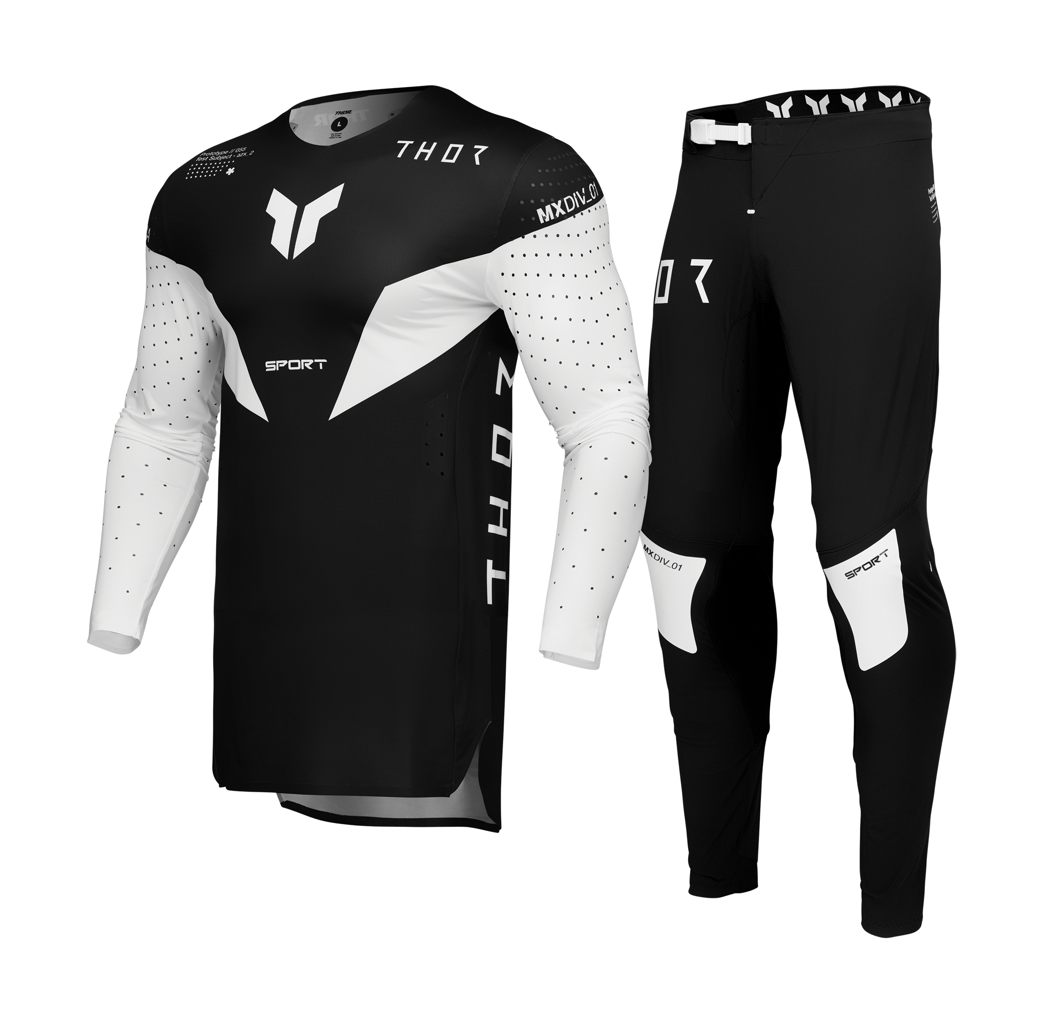 Thor Crosskleding Sportmode Strike - Zwart