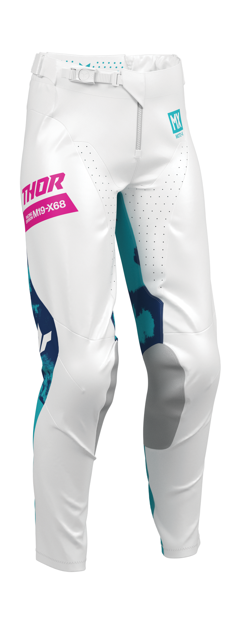 Thor Dames Crossbroek 2026 Launchmode Bleach - Wit / Aqua