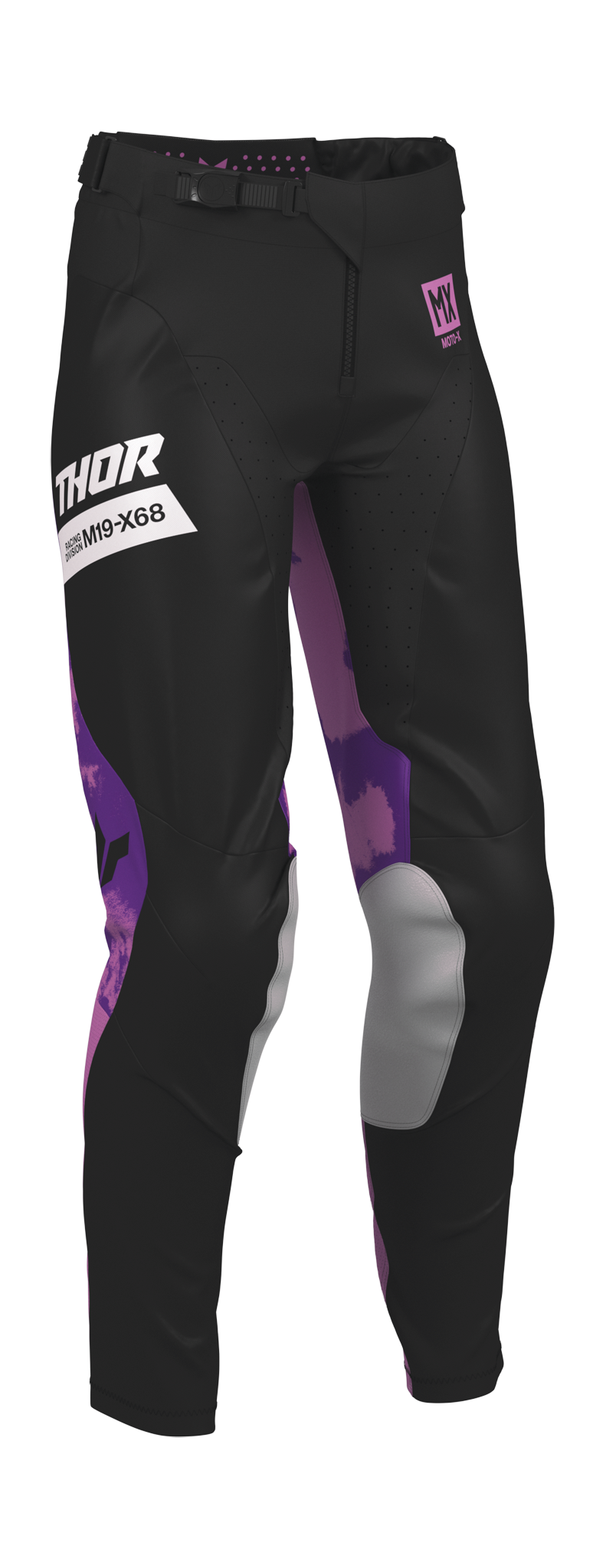 Thor Dames Crossbroek 2026 Launchmode Bleach - Zwart / Orchid