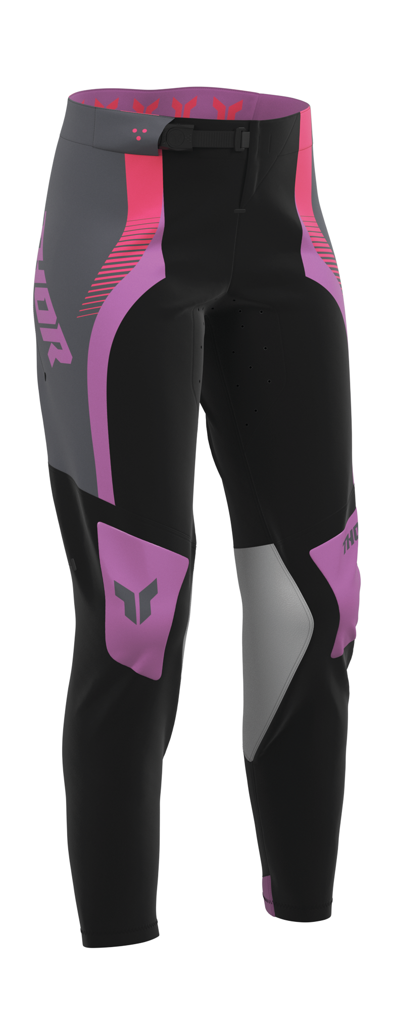 Thor Dames Crossbroek 2026 Sportmode Velocity - Zwart / Orchid