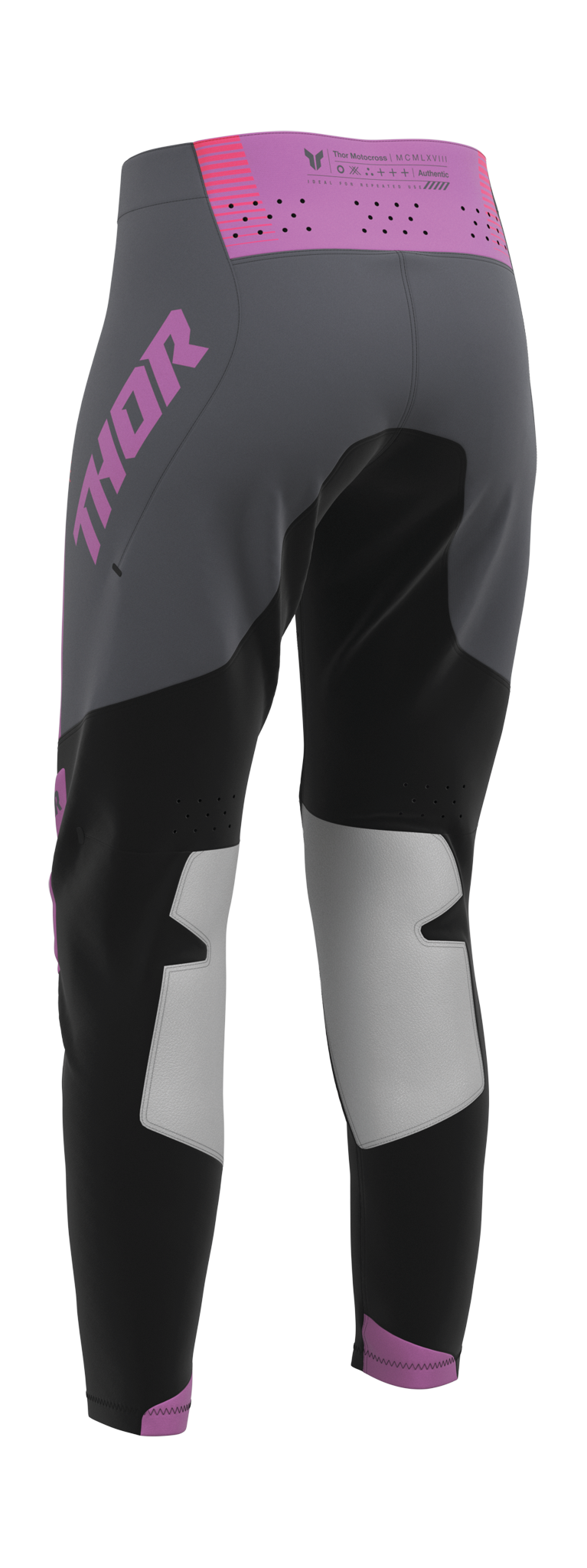 Thor Dames Crossbroek 2026 Sportmode Velocity - Zwart / Orchid